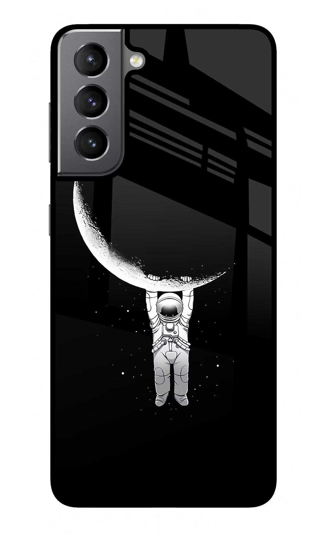 Moon Space Samsung S21 Glass Case - Moon Space Samsung S21 Glass Case Moon Space Samsung S21 Glass Case