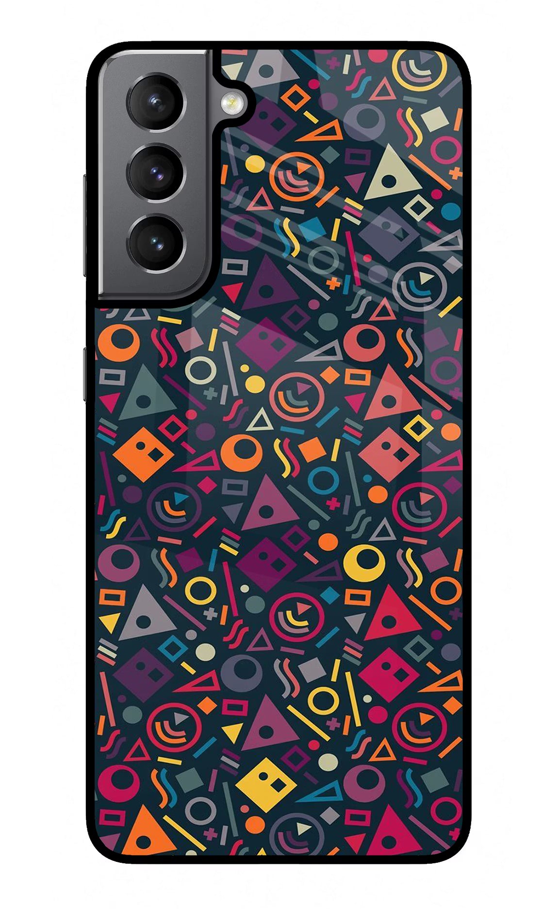 Geometric Abstract Samsung S21 Glass Case - Geometric Abstract Samsung S21 Glass Case Geometric Abstract Samsung S21 Glass Case