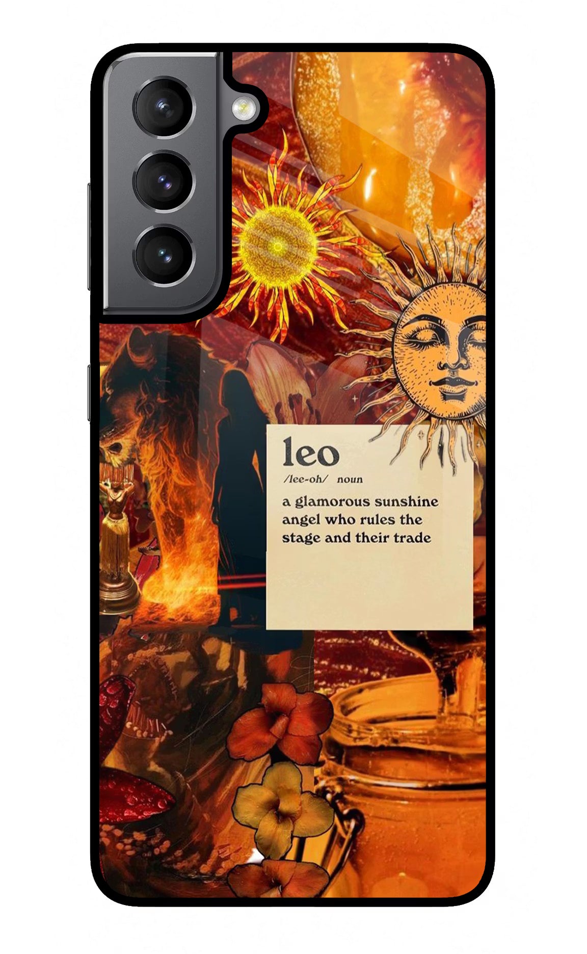 Leo Zodiac Samsung S21 Glass Case - Leo Zodiac Samsung S21 Glass Case Leo Zodiac Samsung S21 Glass Case