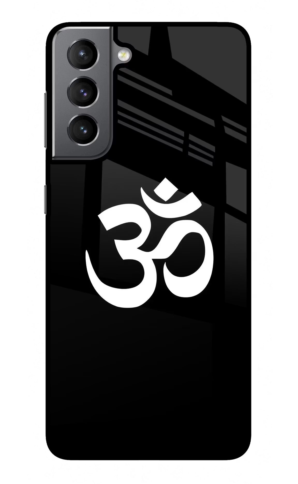 Om Samsung S21 Plus Glass Case - Om Samsung S21 Plus Glass Case Om Samsung S21 Plus Glass Case