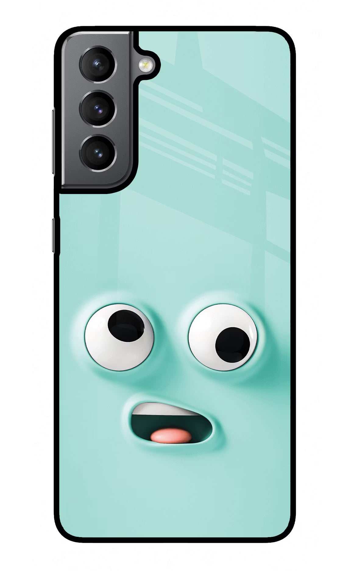 Funny Cartoon Samsung S21 Plus Glass Case - Funny Cartoon Samsung S21 Plus Glass Case Funny Cartoon Samsung S21 Plus Glass Case