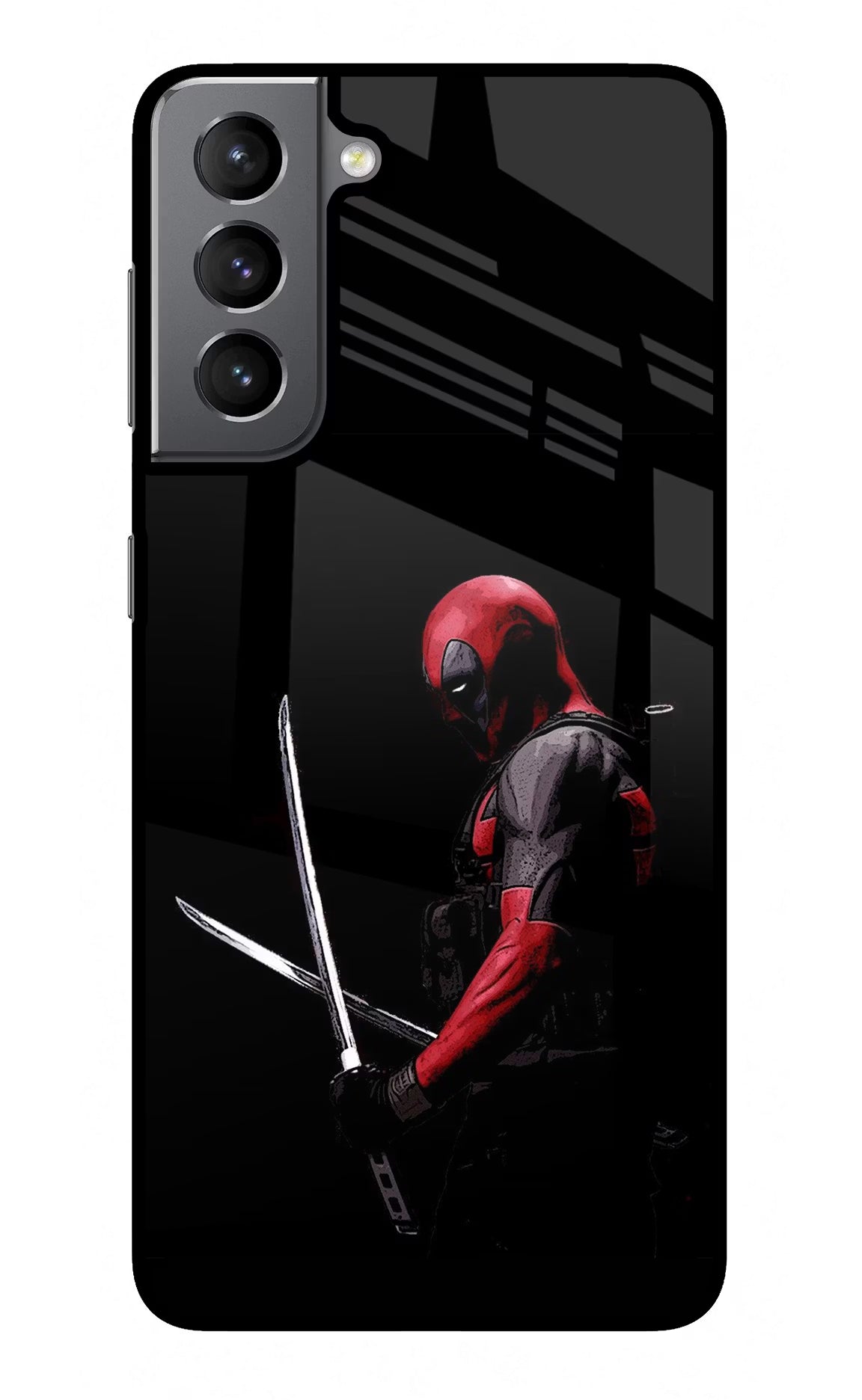 Deadpool Samsung S21 Plus Glass Case - Deadpool Samsung S21 Plus Glass Case Deadpool Samsung S21 Plus Glass Case