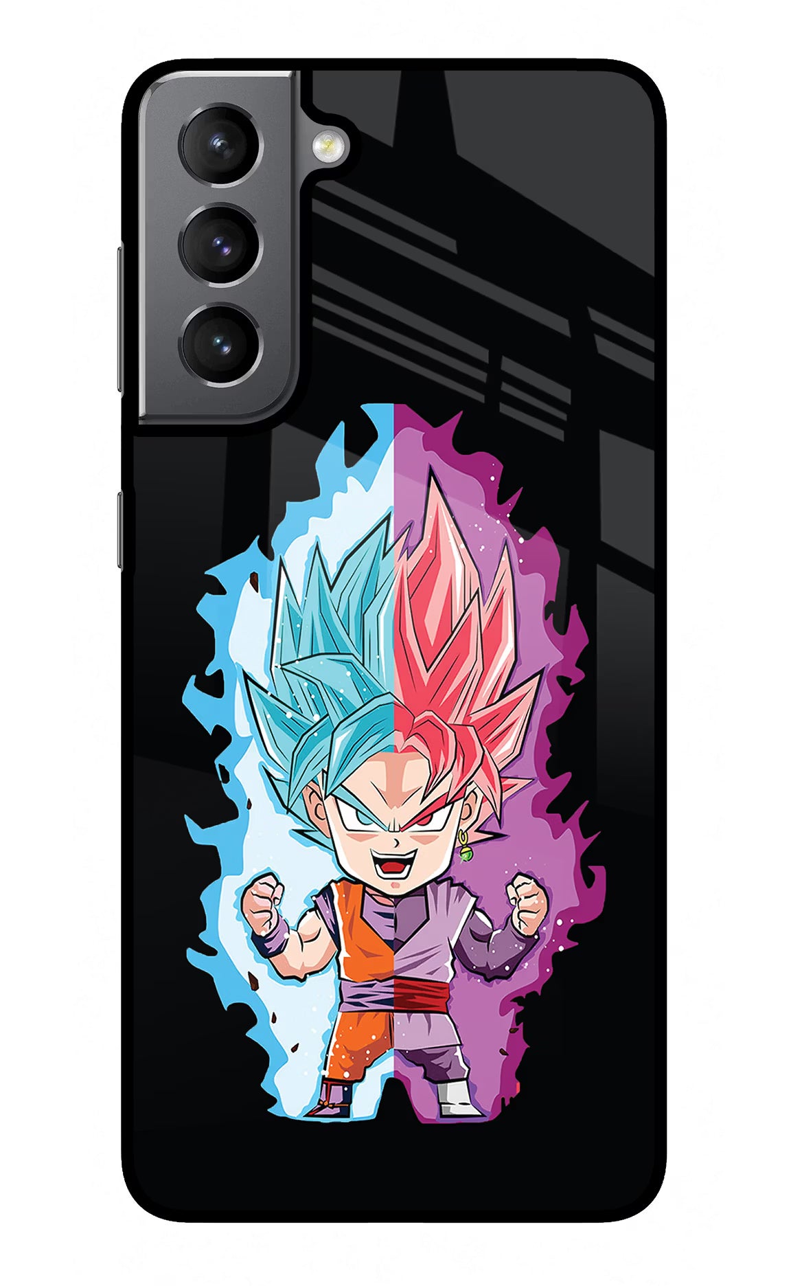 Chota Goku Samsung S21 Plus Glass Case - Chota Goku Samsung S21 Plus Glass Case Chota Goku Samsung S21 Plus Glass Case