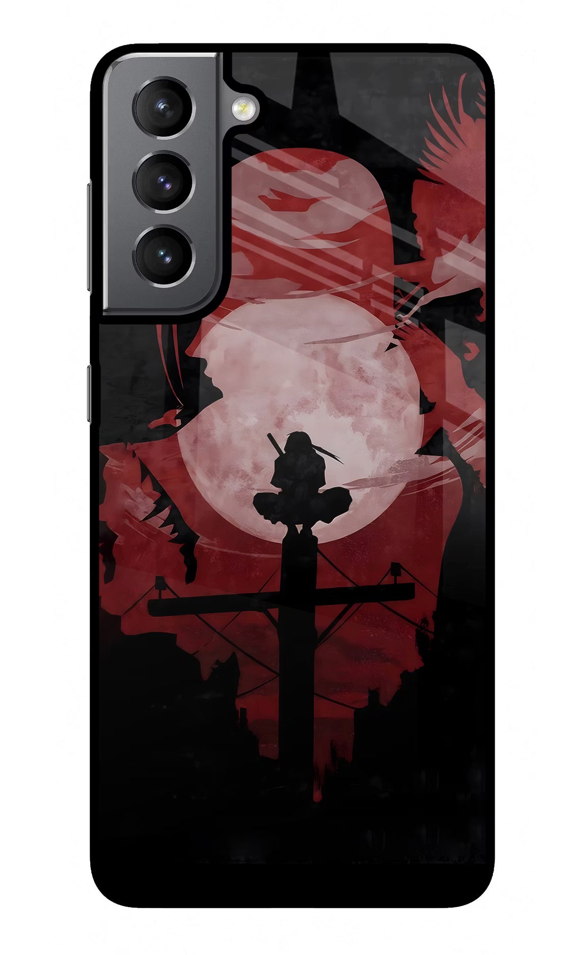 Naruto Anime Samsung S21 Plus Back Cover - Naruto Anime Samsung S21 Plus Glass Case Back Cover by Casekaro Naruto Anime Samsung S21 Plus Glass Case Back Cover by Casekaro