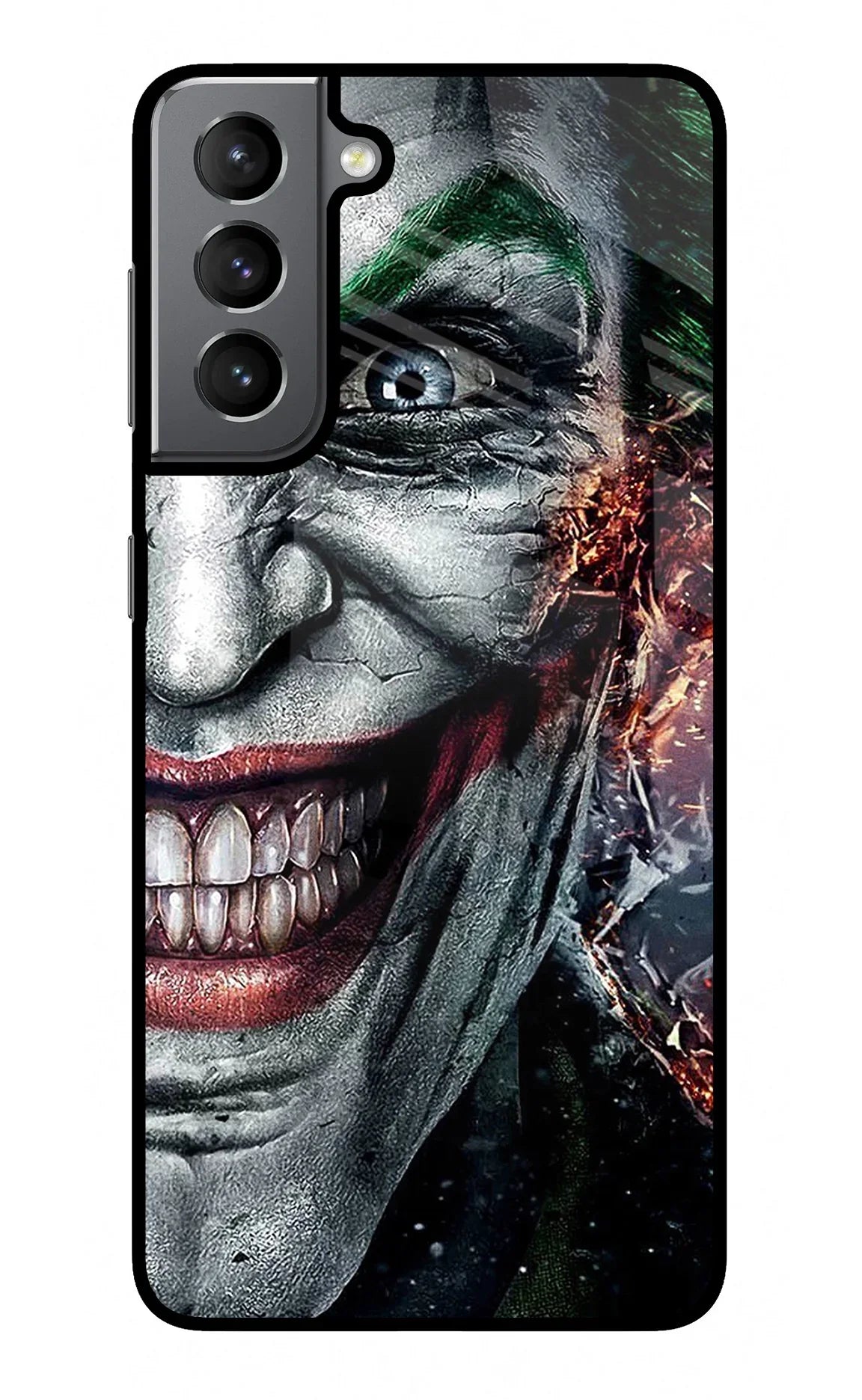 Joker Cam Samsung S21 Plus Glass Case - Joker Cam Samsung S21 Plus Glass Case Joker Cam Samsung S21 Plus Glass Case