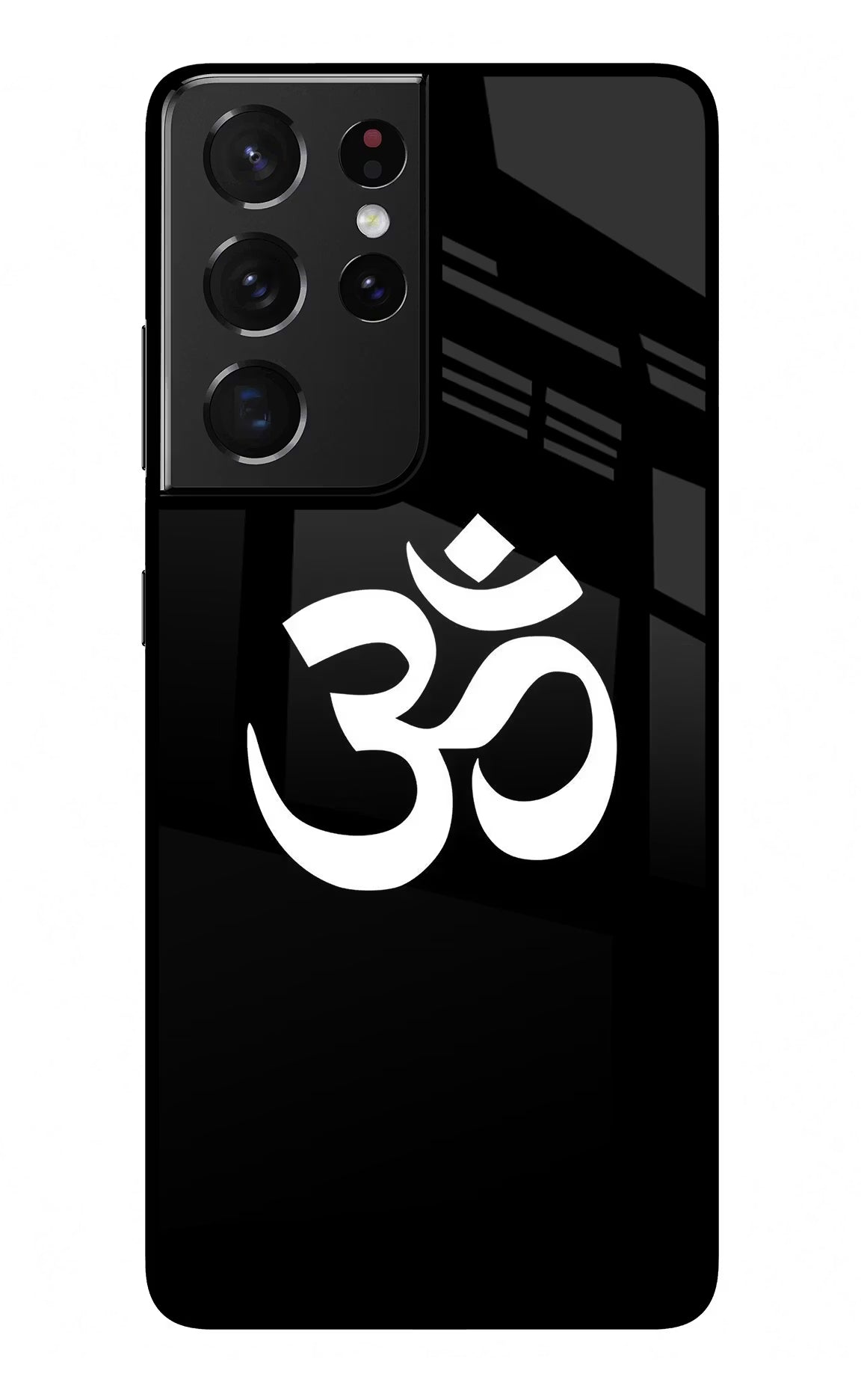 Om Samsung S21 Ultra Glass Case - Om Samsung S21 Ultra Glass Case Om Samsung S21 Ultra Glass Case