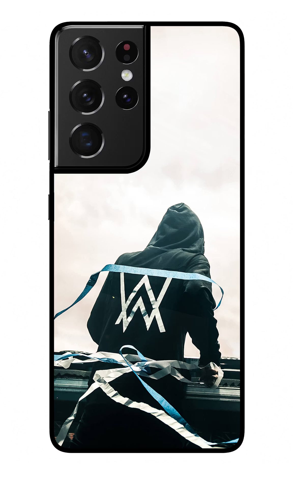 Alan Walker Samsung S21 Ultra Back Cover - Alan Walker Samsung S21 Ultra Glass Case Back Cover by Casekaro Alan Walker Samsung S21 Ultra Glass Case Back Cover by Casekaro