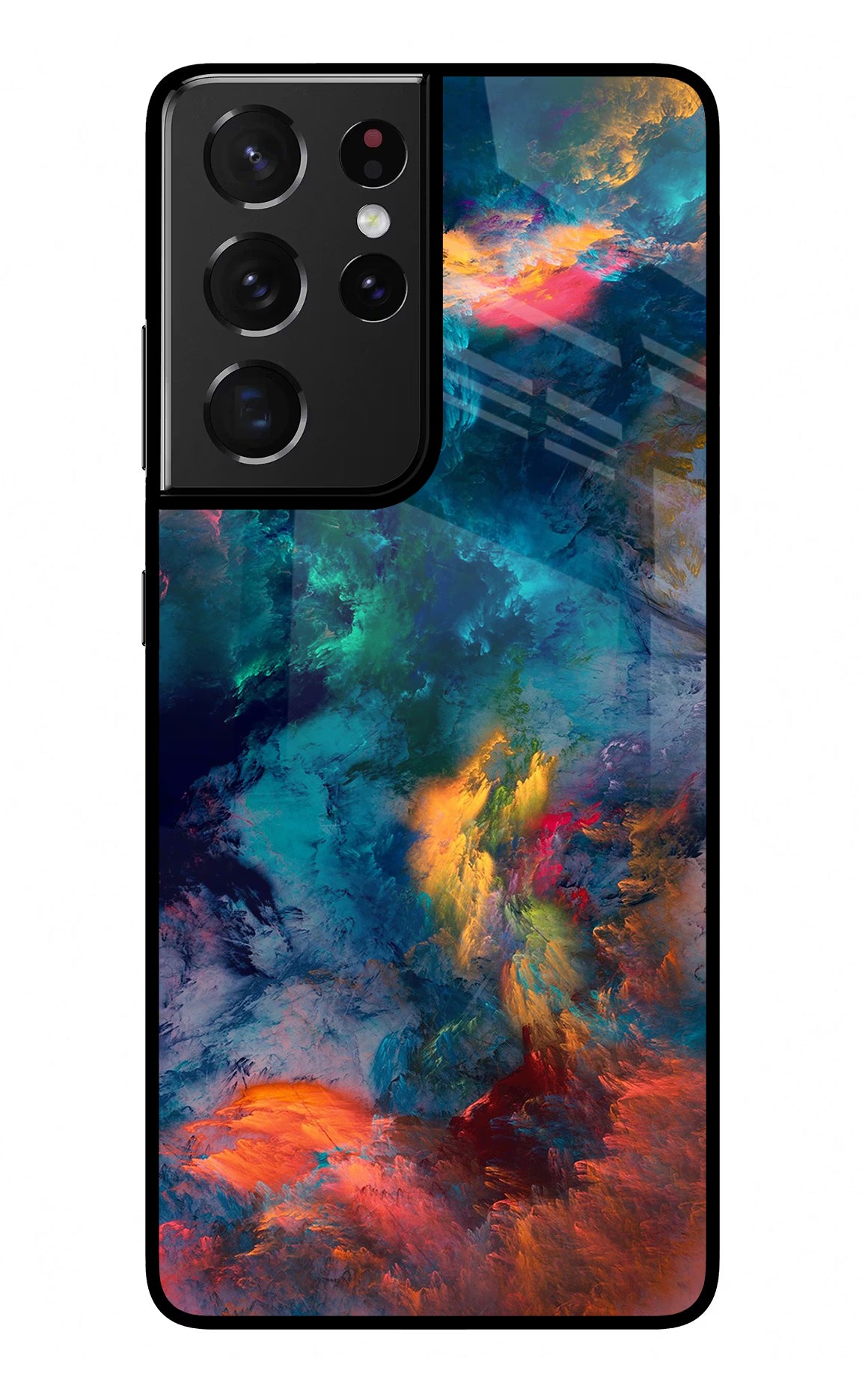 Artwork Paint Samsung S21 Ultra Back Cover - Artwork Paint Samsung S21 Ultra Glass Case Back Cover by Casekaro Artwork Paint Samsung S21 Ultra Glass Case Back Cover by Casekaro