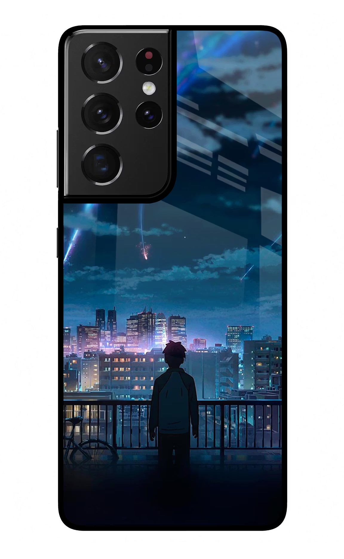 Anime Samsung S21 Ultra Back Cover - Anime Samsung S21 Ultra Glass Case Back Cover by Casekaro Anime Samsung S21 Ultra Glass Case Back Cover by Casekaro