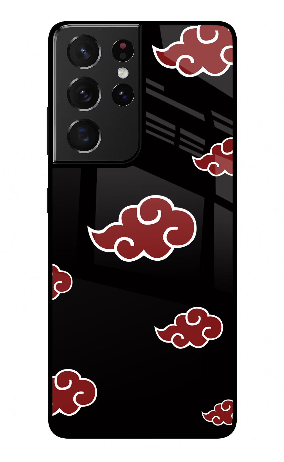 Akatsuki Samsung S21 Ultra Back Cover - Akatsuki Samsung S21 Ultra Glass Case Back Cover by Casekaro Akatsuki Samsung S21 Ultra Glass Case Back Cover by Casekaro