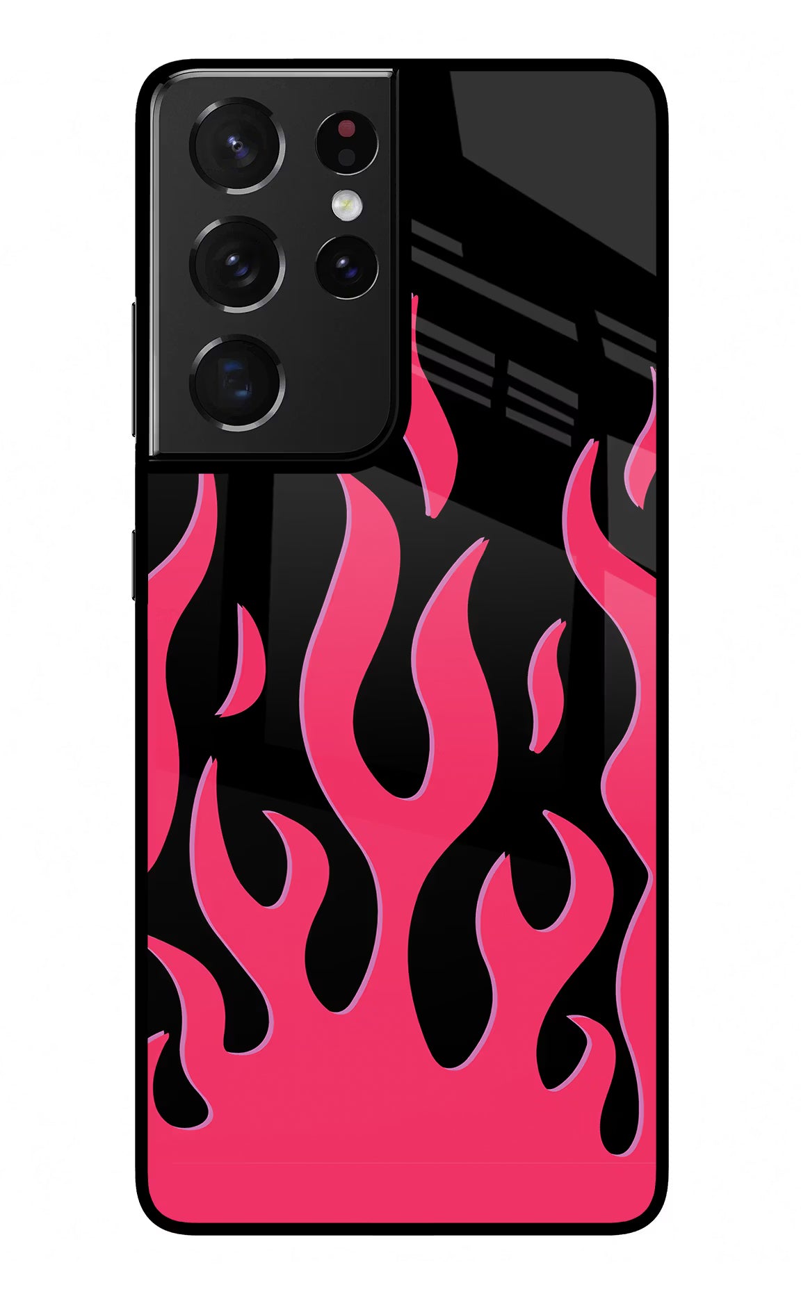 Fire Flames Samsung S21 Ultra Glass Case - Fire Flames Samsung S21 Ultra Glass Case Fire Flames Samsung S21 Ultra Glass Case