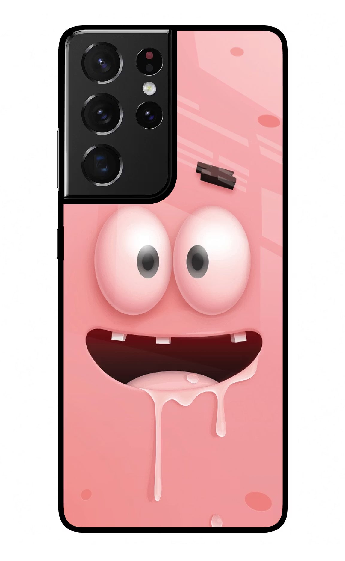 Sponge 2 Samsung S21 Ultra Back Cover - Sponge 2 Samsung S21 Ultra Glass Case Back Cover by Casekaro Sponge 2 Samsung S21 Ultra Glass Case Back Cover by Casekaro