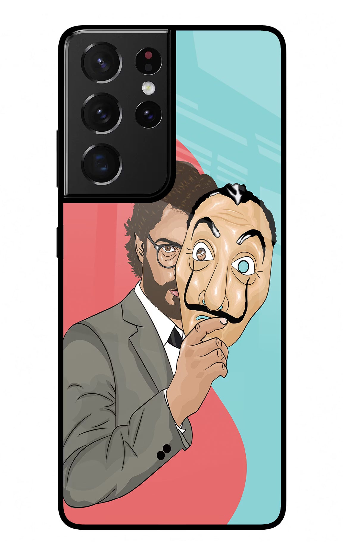 Professor Samsung S21 Ultra Back Cover - Professor Samsung S21 Ultra Glass Case Back Cover by Casekaro Professor Samsung S21 Ultra Glass Case Back Cover by Casekaro