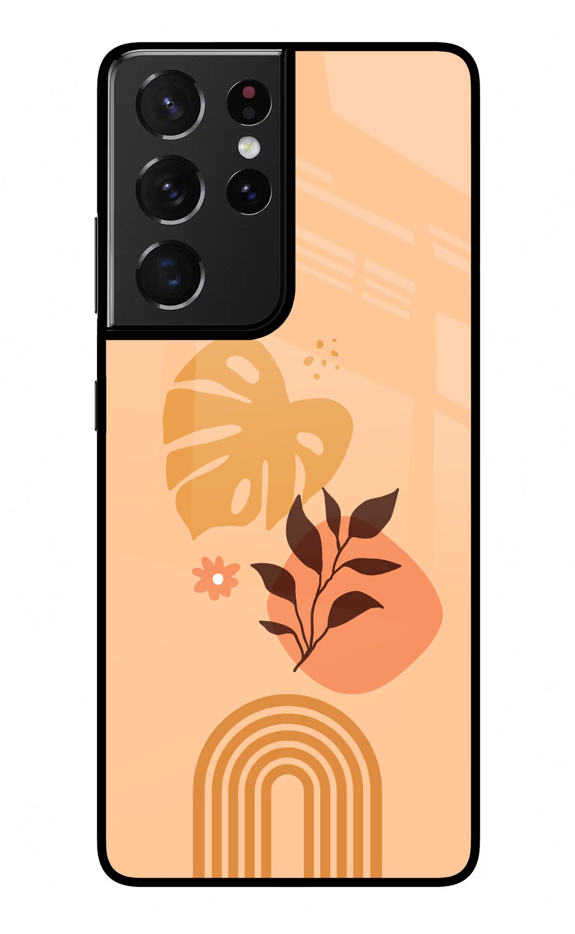 Bohemian Art Samsung S21 Ultra Back Cover - Bohemian Art Samsung S21 Ultra Glass Case Back Cover by Casekaro Bohemian Art Samsung S21 Ultra Glass Case Back Cover by Casekaro