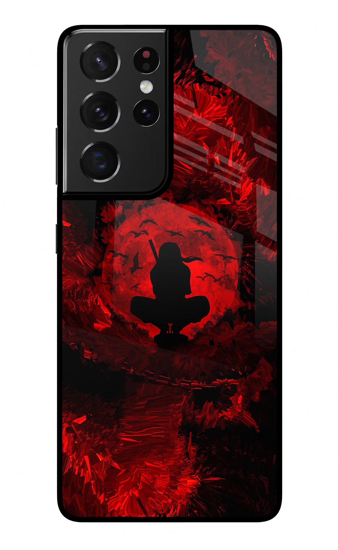 Itachi Uchiha Samsung S21 Ultra Glass Case - Itachi Uchiha Samsung S21 Ultra Glass Case Itachi Uchiha Samsung S21 Ultra Glass Case