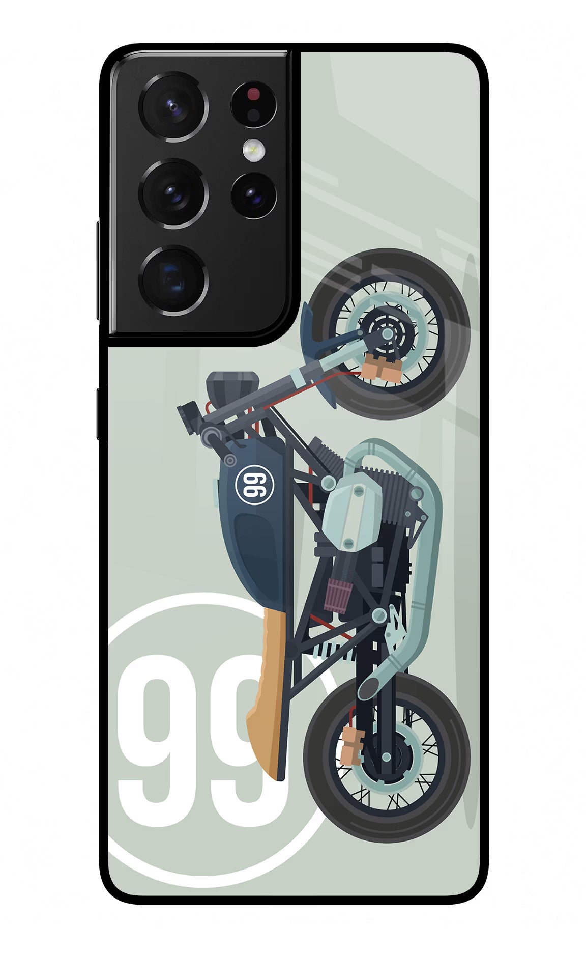 Classic Cafe Racer 99 Samsung S21 Ultra Glass Case - Classic Cafe Racer 99 Samsung S21 Ultra Glass Case Classic Cafe Racer 99 Samsung S21 Ultra Glass Case