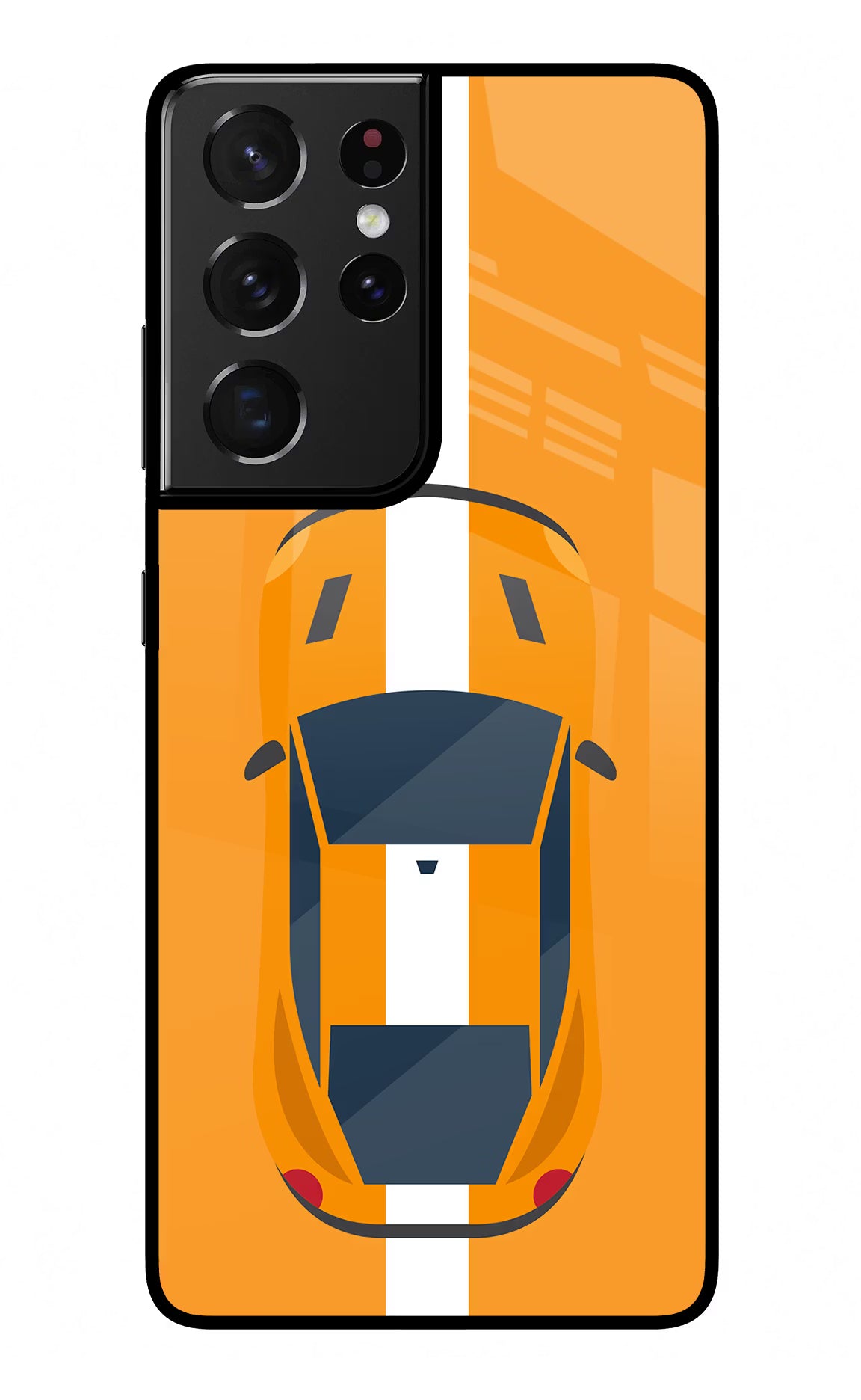 Highway Pursuit Samsung S21 Ultra Back Cover - Highway Pursuit Samsung S21 Ultra Glass Case Back Cover by Casekaro Highway Pursuit Samsung S21 Ultra Glass Case Back Cover by Casekaro