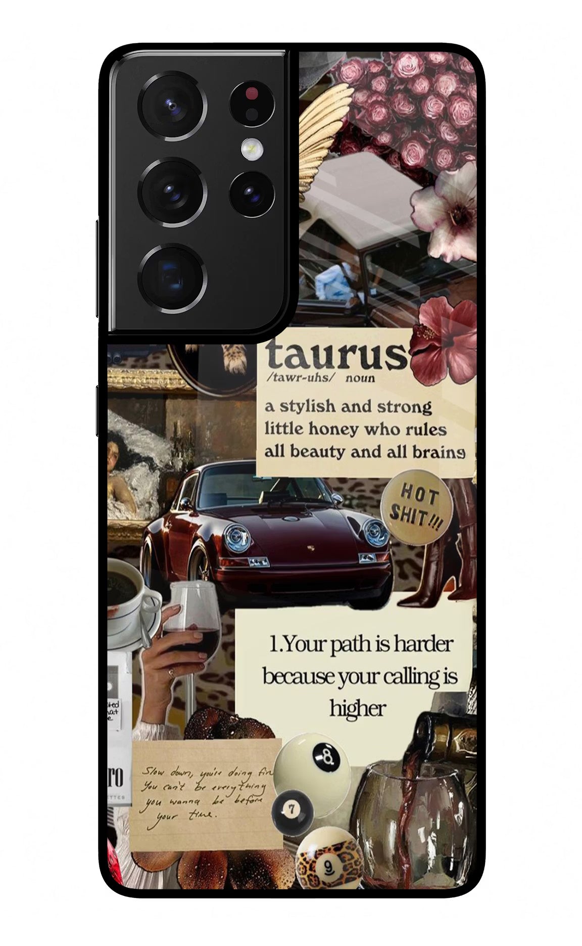 Taurus Zodiac Samsung S21 Ultra Glass Case - Taurus Zodiac Samsung S21 Ultra Glass Case Taurus Zodiac Samsung S21 Ultra Glass Case