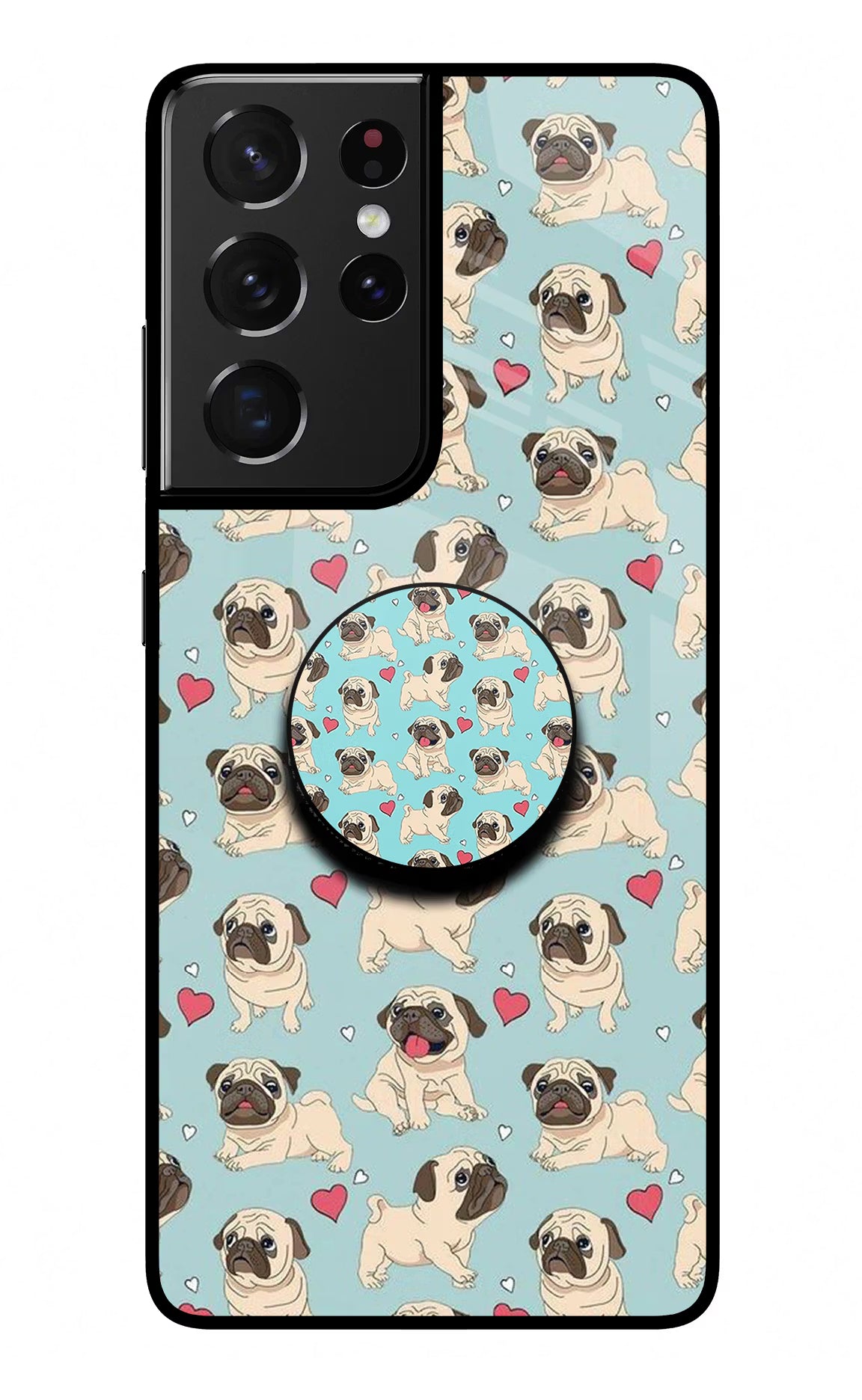 Pug Dog Samsung S21 Ultra Pop Case - Pug Dog Samsung S21 Ultra Pop Case by Casekaro Pug Dog Samsung S21 Ultra Pop Case by Casekaro