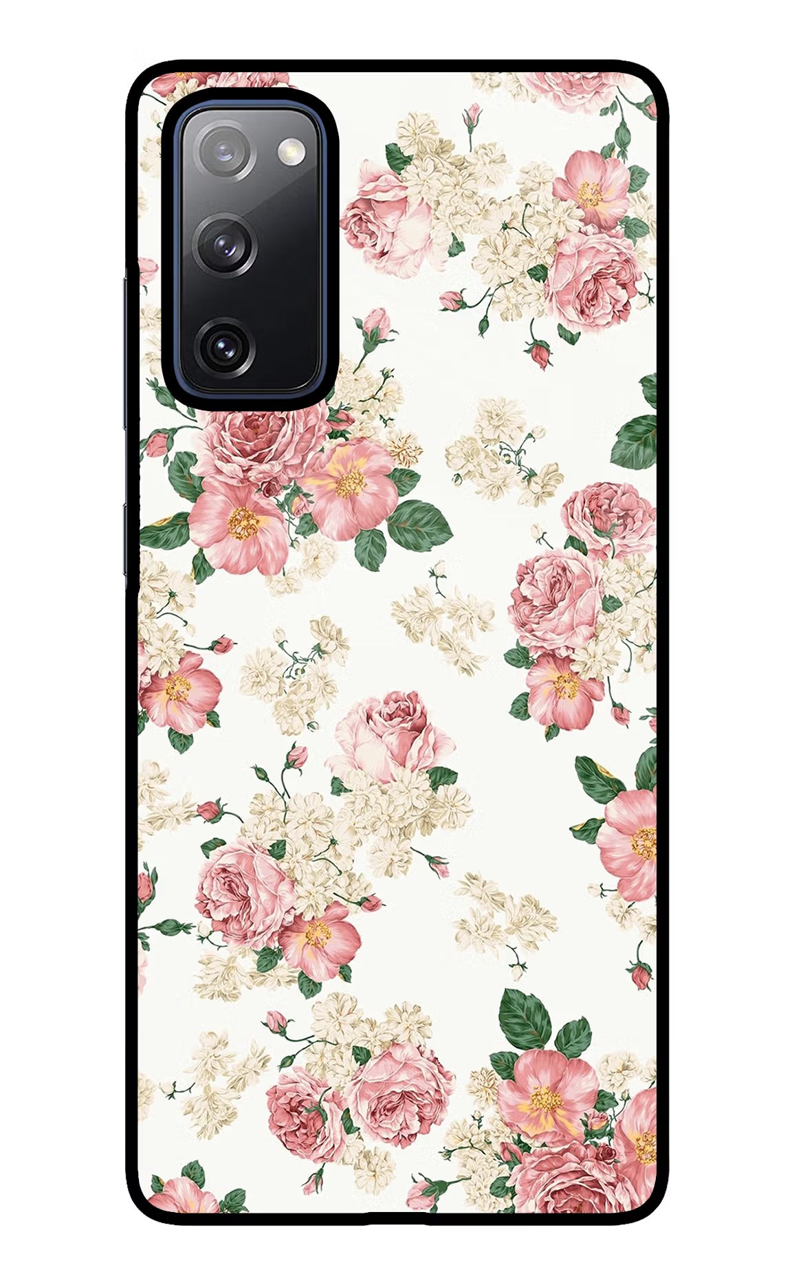 Flowers Samsung S20 FE Glass Case - Flowers Samsung S20 FE Glass Case Flowers Samsung S20 FE Glass Case