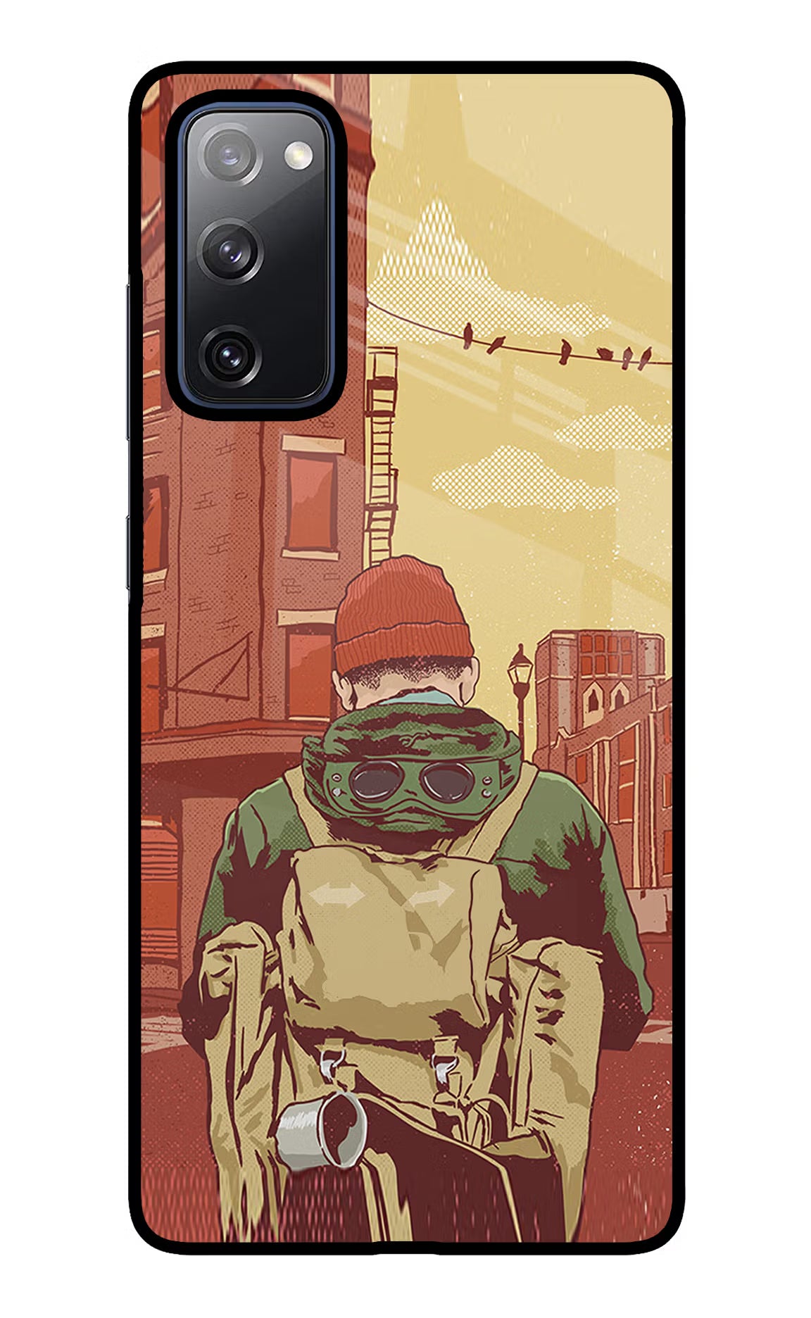 Adventurous Samsung S20 FE Glass Case - Adventurous Samsung S20 FE Glass Case Adventurous Samsung S20 FE Glass Case