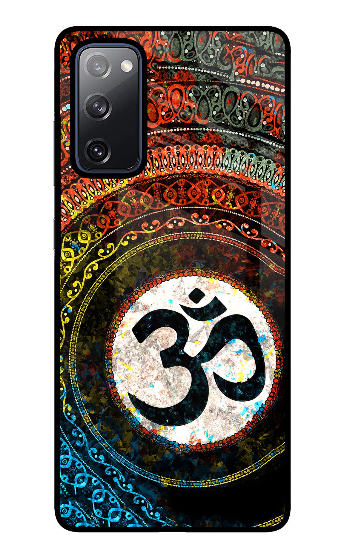 Om Cultural Samsung S20 FE Glass Case - Om Cultural Samsung S20 FE Glass Case Om Cultural Samsung S20 FE Glass Case