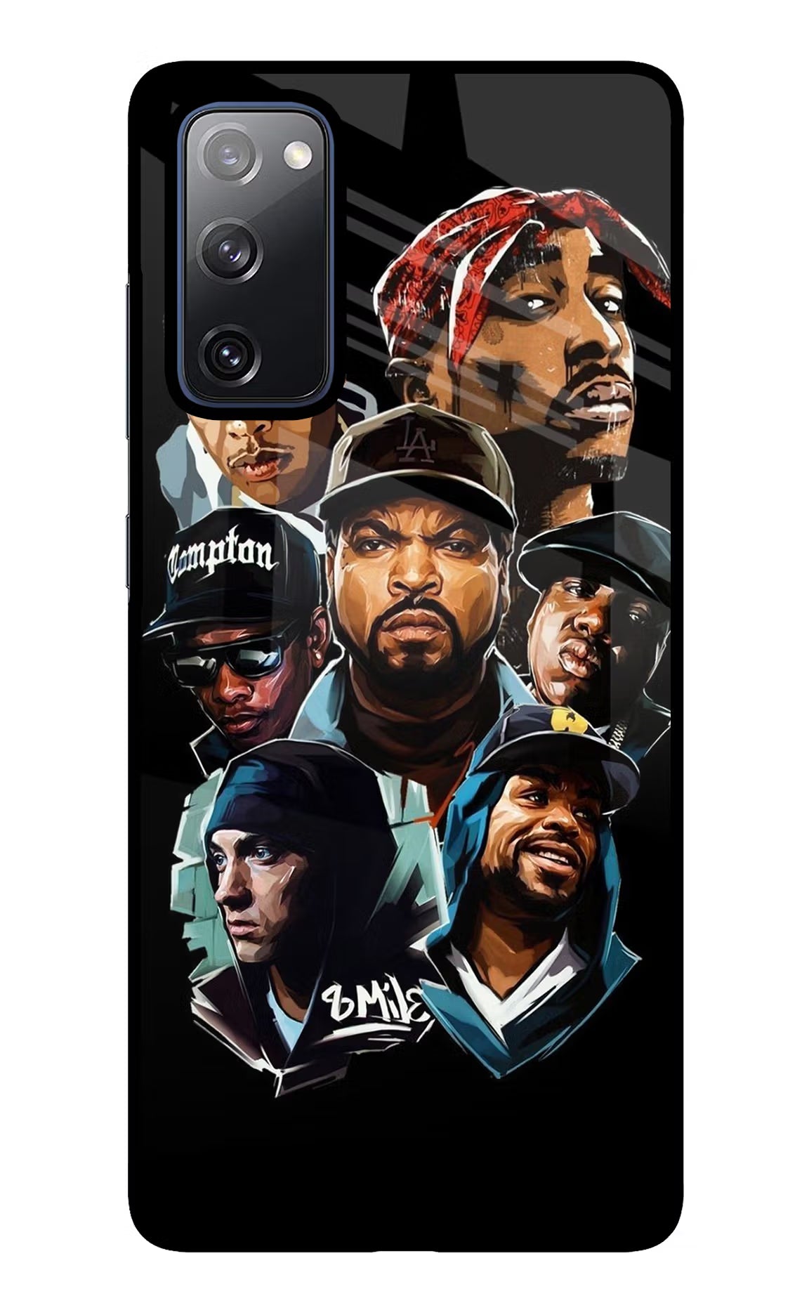 Rappers Samsung S20 FE Glass Case - Rappers Samsung S20 FE Glass Case Rappers Samsung S20 FE Glass Case