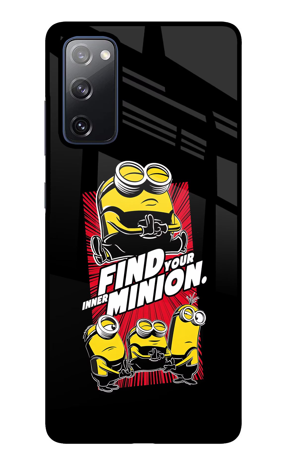 Find your inner Minion Samsung S20 FE Glass Case - Find your inner Minion Samsung S20 FE Glass Case Find your inner Minion Samsung S20 FE Glass Case