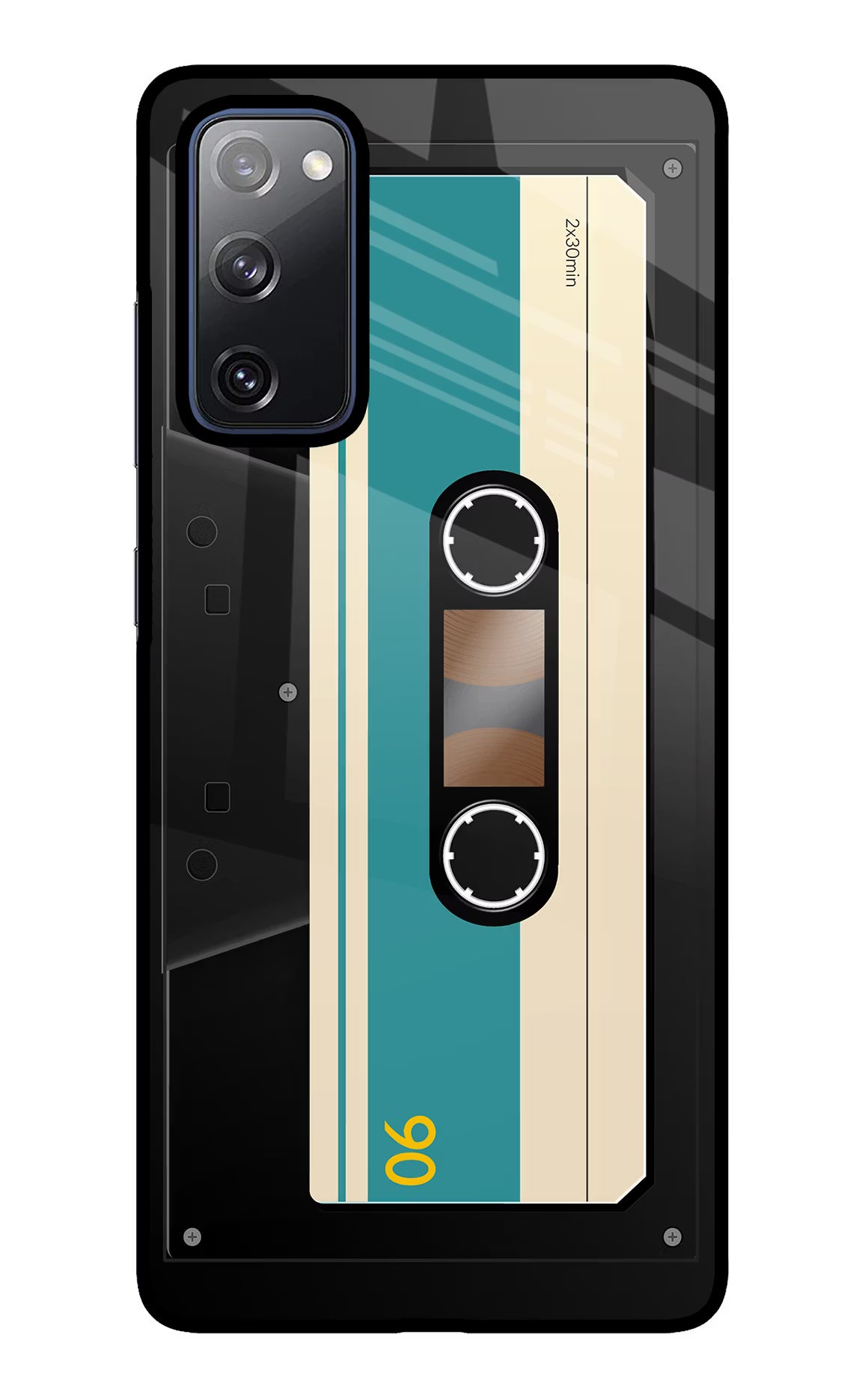 Cassette Samsung S20 FE Glass Case - Cassette Samsung S20 FE Glass Case Cassette Samsung S20 FE Glass Case