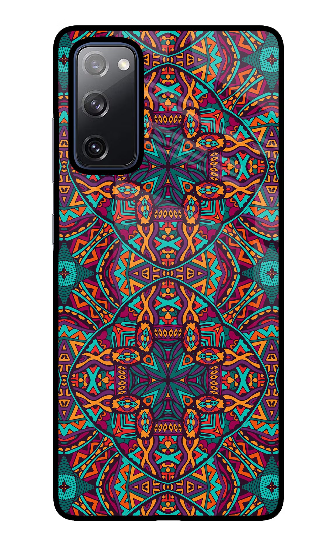 Colour Mandala Samsung S20 FE Glass Case - Colour Mandala Samsung S20 FE Glass Case Colour Mandala Samsung S20 FE Glass Case