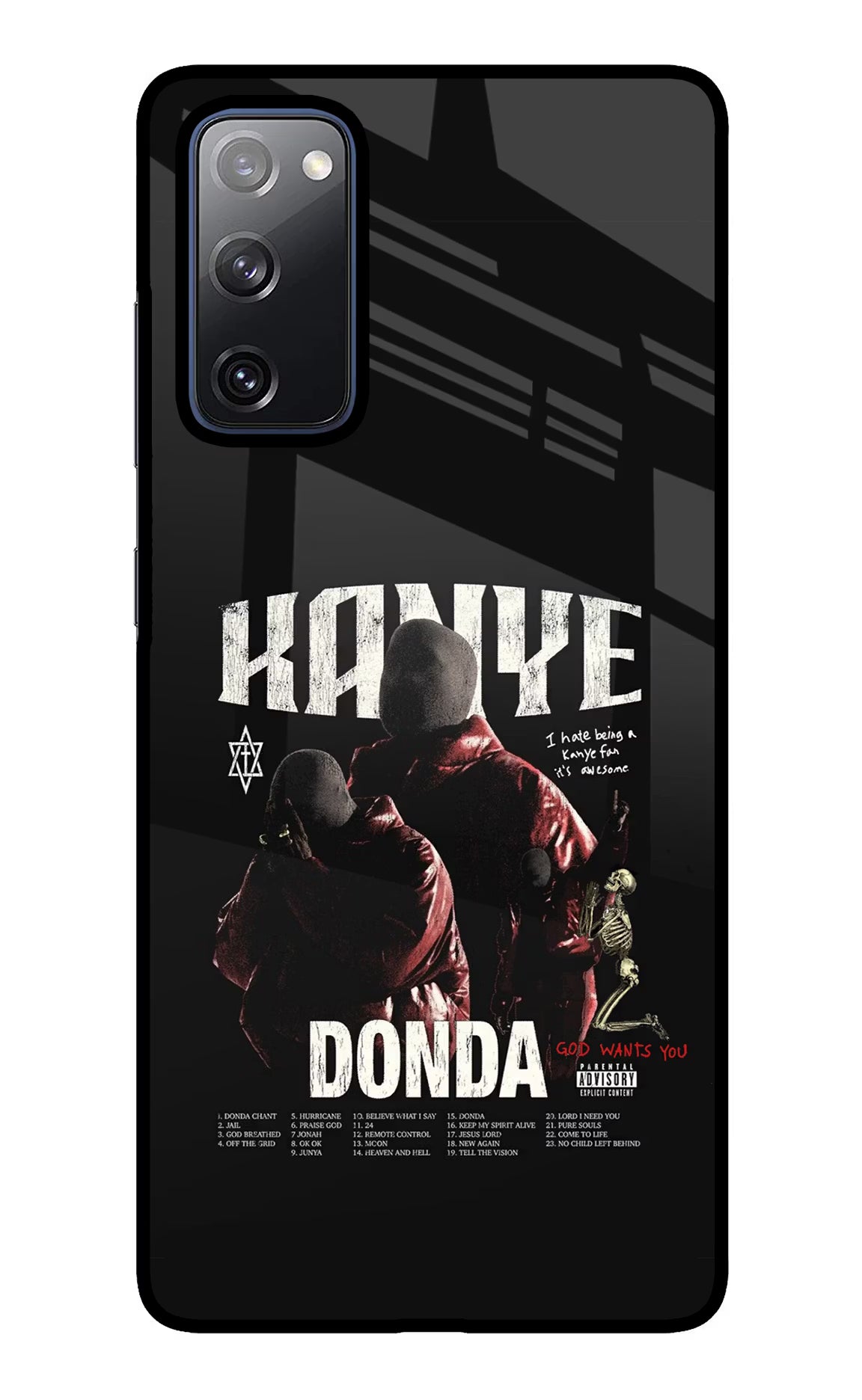 Donda Kanye West Samsung S20 FE Glass Case - Donda Kanye West Samsung S20 FE Glass Case Donda Kanye West Samsung S20 FE Glass Case