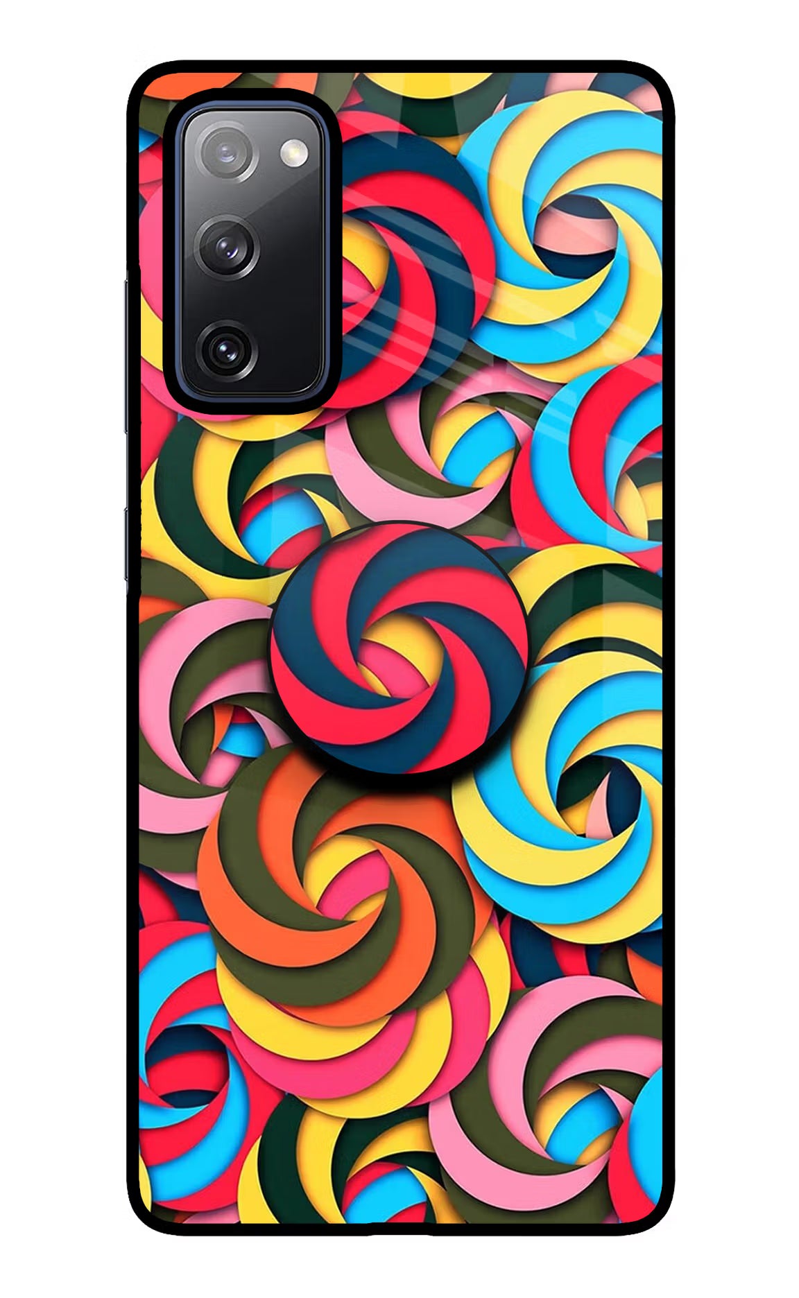 Spiral Pattern Samsung S20 FE Glass Case - Spiral Pattern Samsung S20 FE Glass Case Spiral Pattern Samsung S20 FE Glass Case