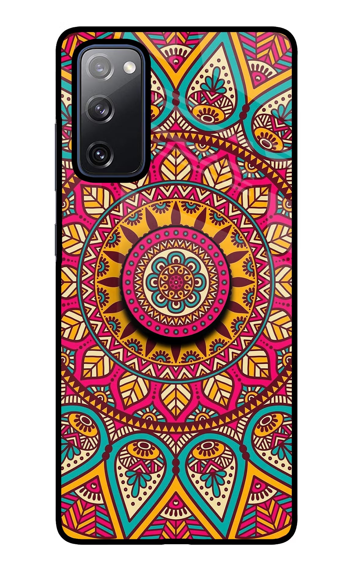 Mandala Samsung S20 FE Glass Case - Mandala Samsung S20 FE Glass Case Mandala Samsung S20 FE Glass Case
