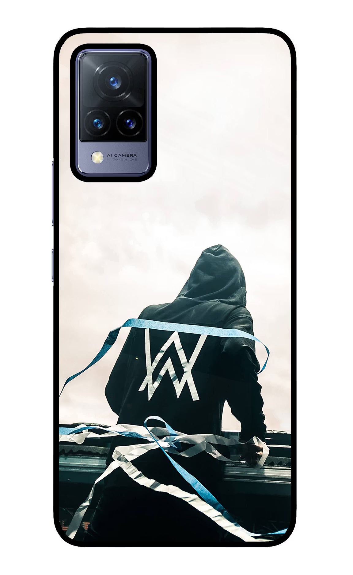 Alan Walker Vivo V21 Glass Case - Alan Walker Vivo V21 Glass Case Alan Walker Vivo V21 Glass Case