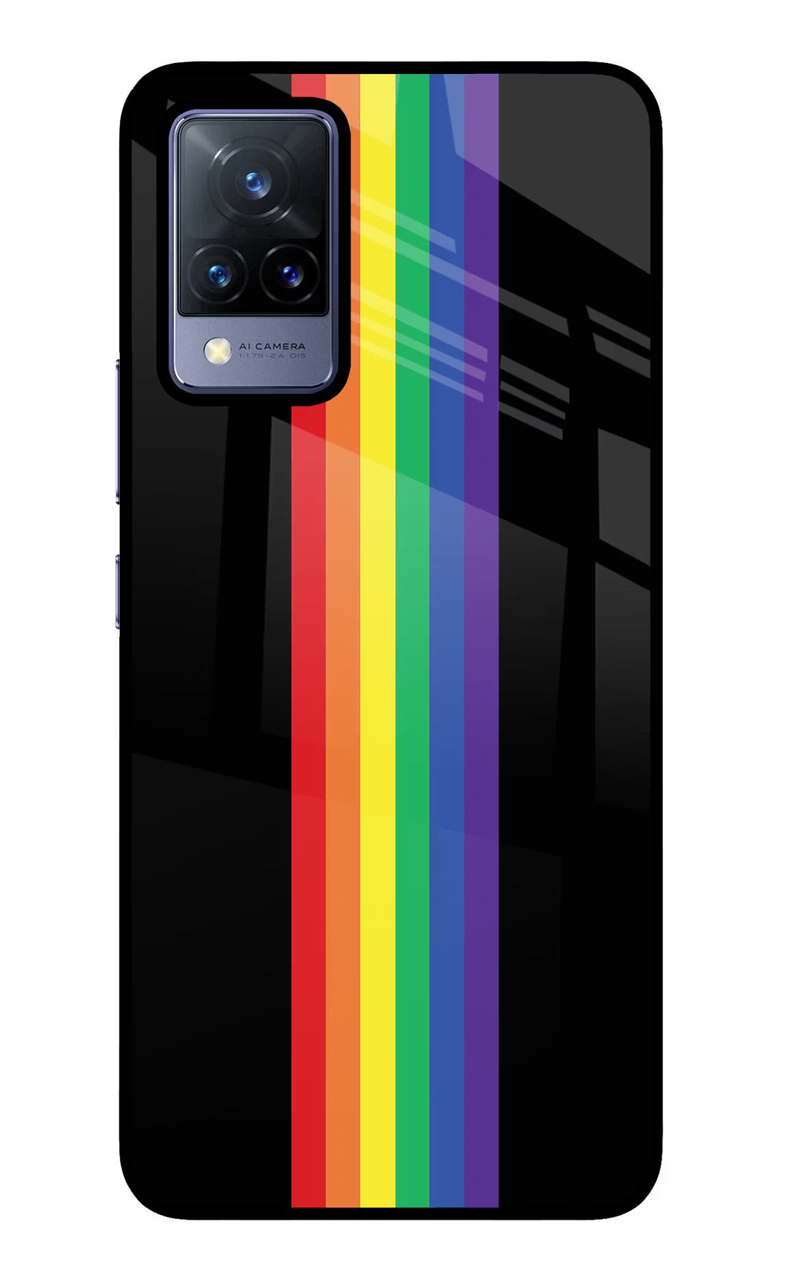 Pride Vivo V21 Back Cover - Pride Vivo V21 Glass Case Back Cover by Casekaro Pride Vivo V21 Glass Case Back Cover by Casekaro