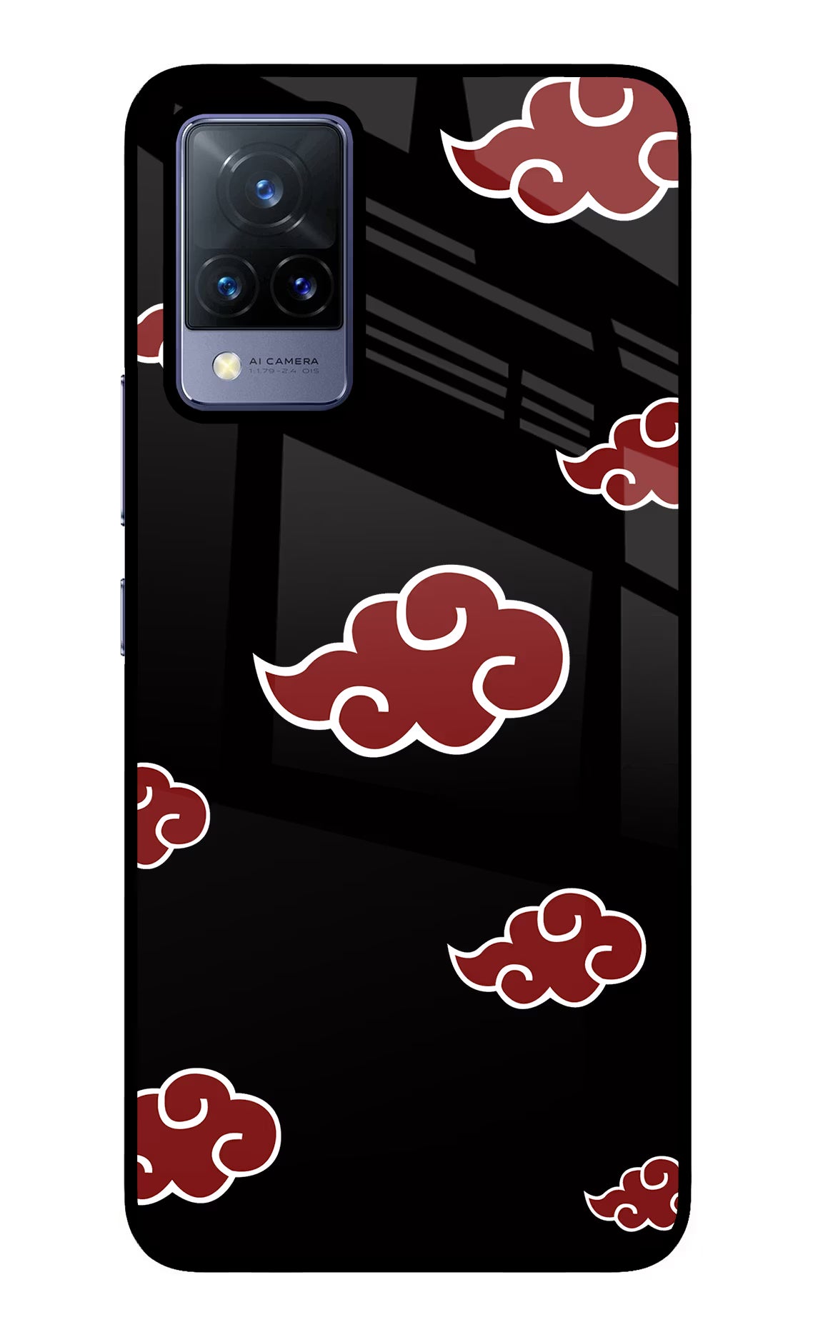 Akatsuki Vivo V21 Back Cover - Akatsuki Vivo V21 Glass Case Back Cover by Casekaro Akatsuki Vivo V21 Glass Case Back Cover by Casekaro