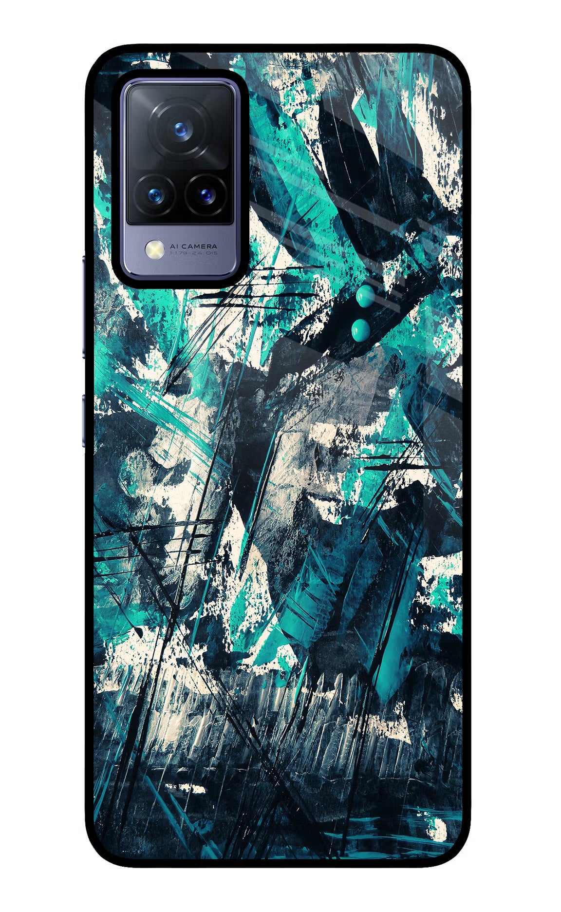 Artwork Vivo V21 Back Cover - Artwork Vivo V21 Glass Case Back Cover by Casekaro Artwork Vivo V21 Glass Case Back Cover by Casekaro