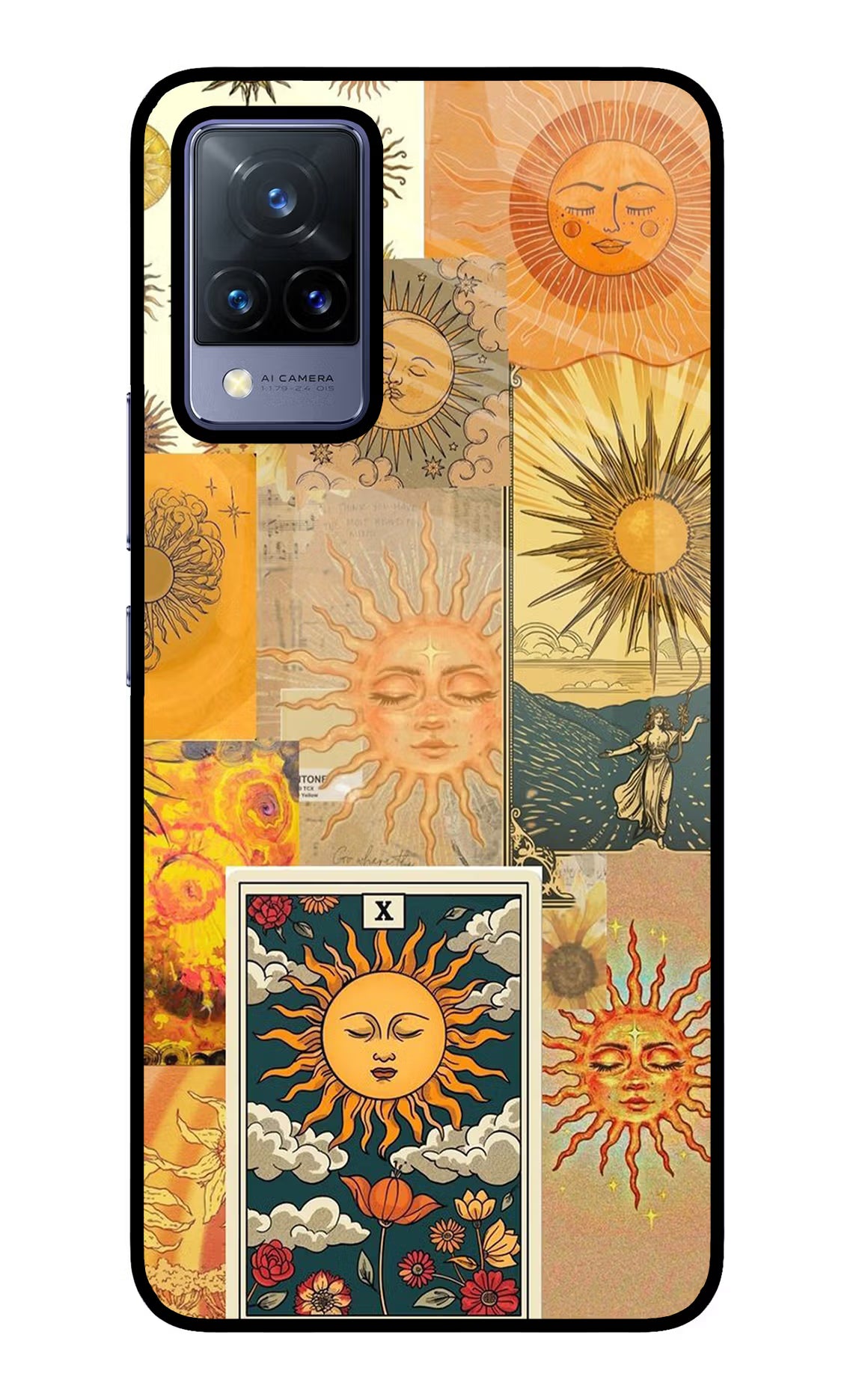 Sun Vivo V21 Glass Case - Sun Vivo V21 Glass Case Sun Vivo V21 Glass Case