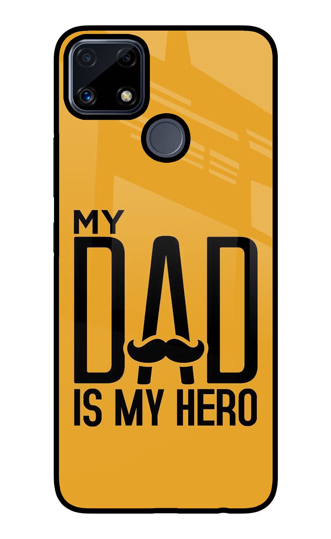 My Dad Is My Hero Realme C25/C25s Glass Case - My Dad Is My Hero Realme C25/C25s Glass Case My Dad Is My Hero Realme C25/C25s Glass Case