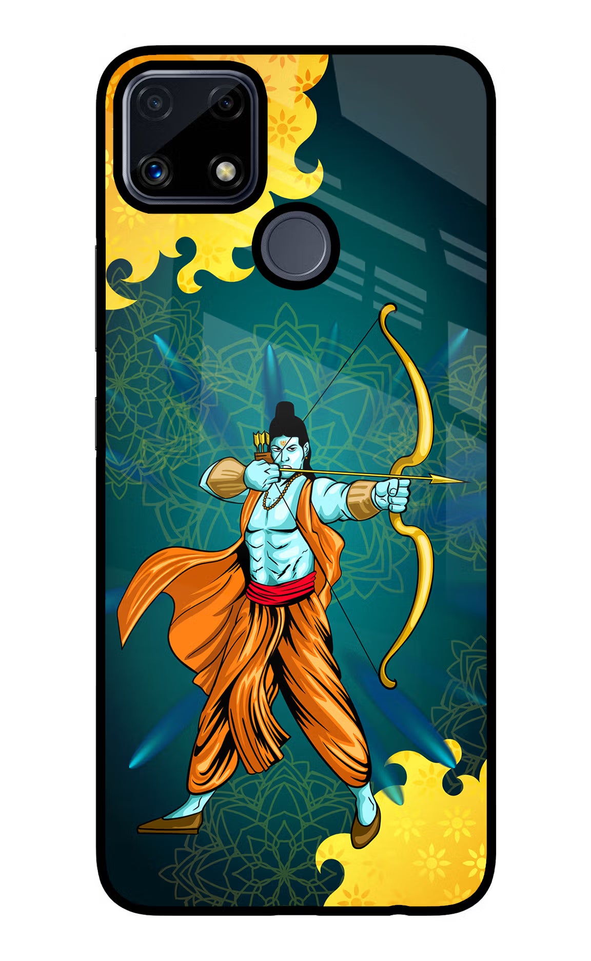 Lord Ram - 6 Realme C25/C25s Glass Case - Lord Ram - 6 Realme C25/C25s Glass Case Lord Ram - 6 Realme C25/C25s Glass Case