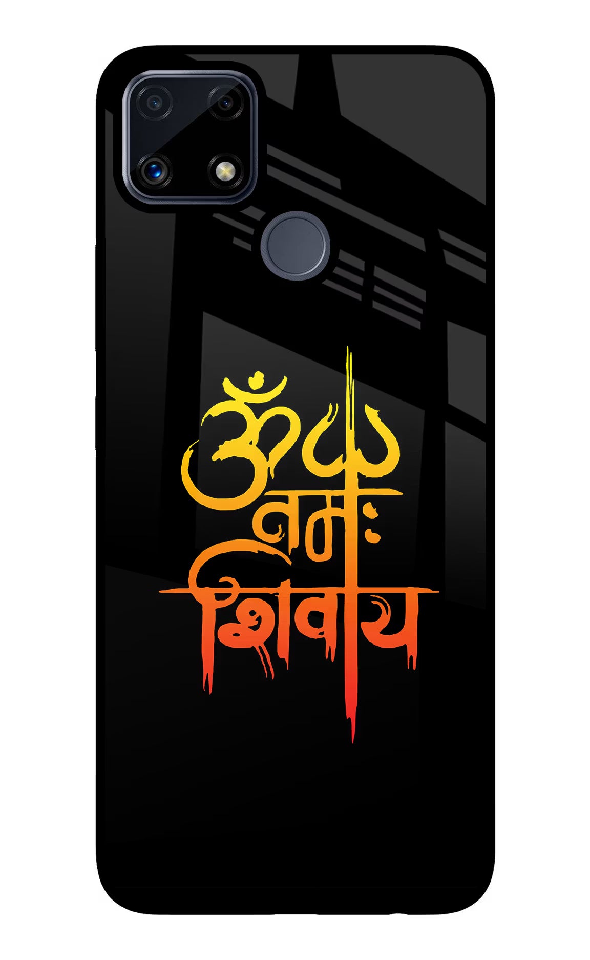 Om Namah Shivay Realme C25/C25s Glass Case - Om Namah Shivay Realme C25/C25s Glass Case Om Namah Shivay Realme C25/C25s Glass Case