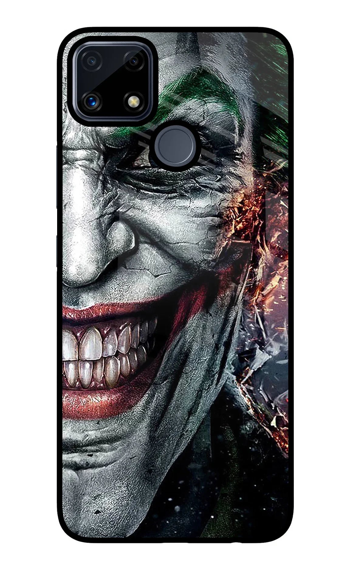 Joker Cam Realme C25/C25s Glass Case - Joker Cam Realme C25/C25s Glass Case Joker Cam Realme C25/C25s Glass Case