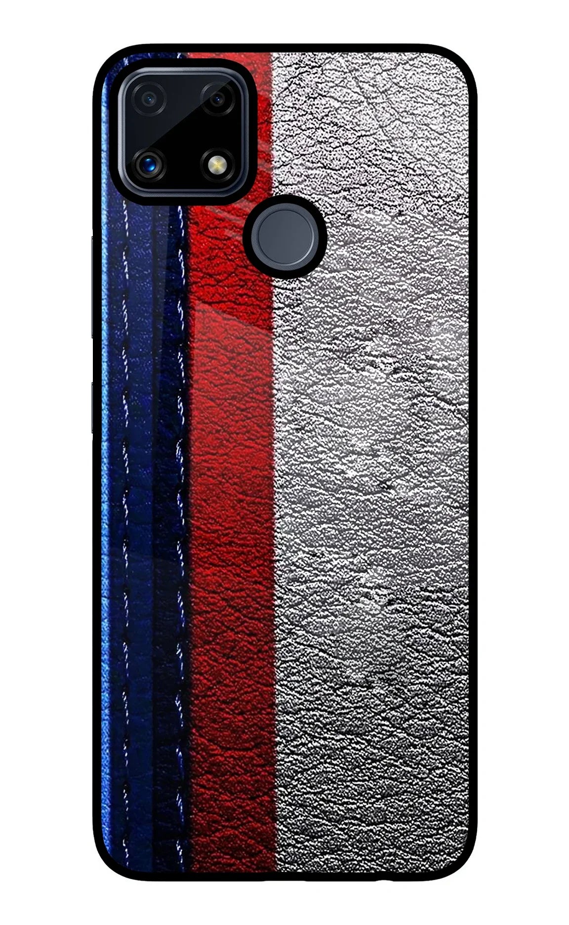 BMW Stripes Realme C25/C25s Glass Case - BMW Stripes Realme C25/C25s Glass Case BMW Stripes Realme C25/C25s Glass Case