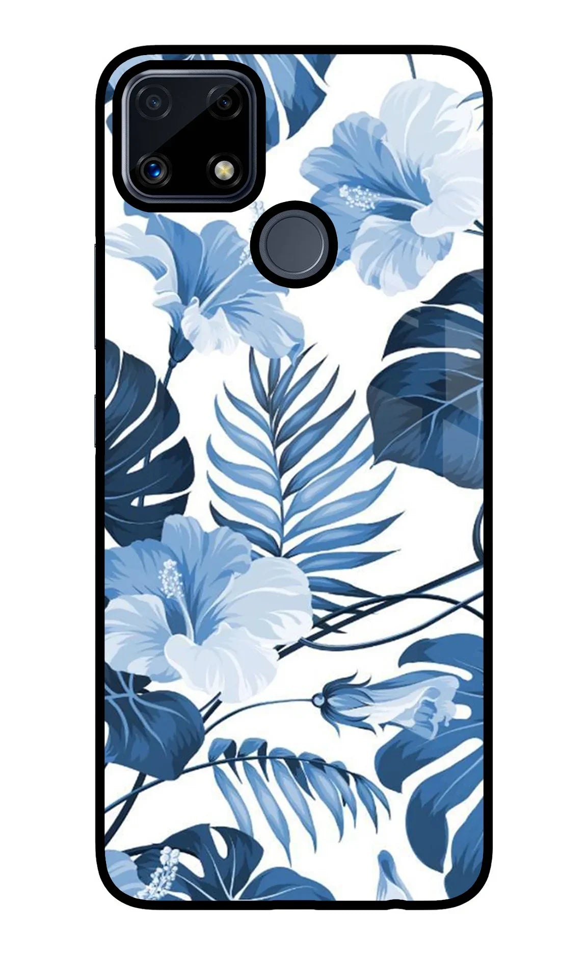 Fabric Art Realme C25/C25s Glass Case - Fabric Art Realme C25/C25s Glass Case Fabric Art Realme C25/C25s Glass Case