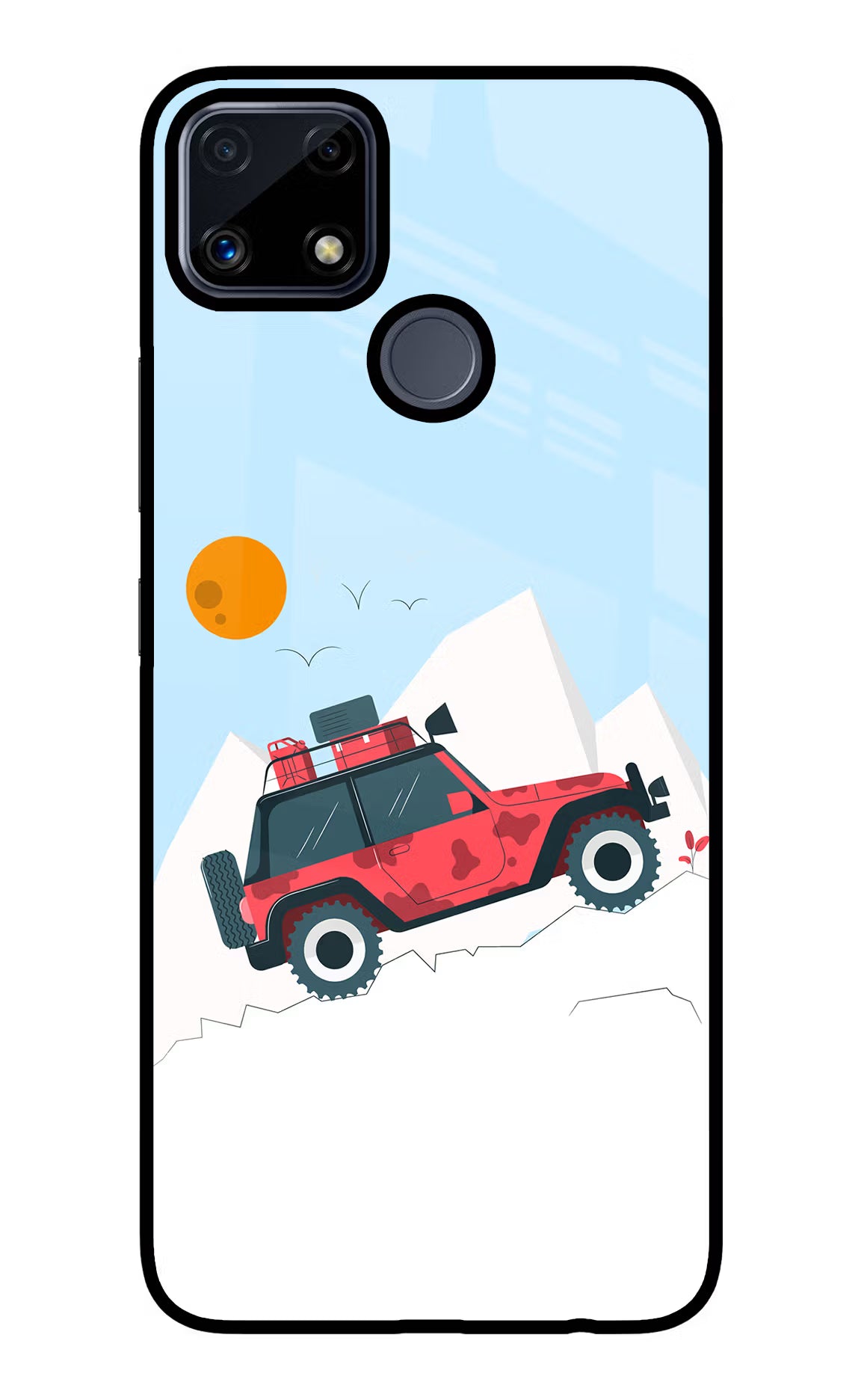 Mountain Trail Beast Realme C25/C25s Glass Case - Mountain Trail Beast Realme C25/C25s Glass Case Mountain Trail Beast Realme C25/C25s Glass Case