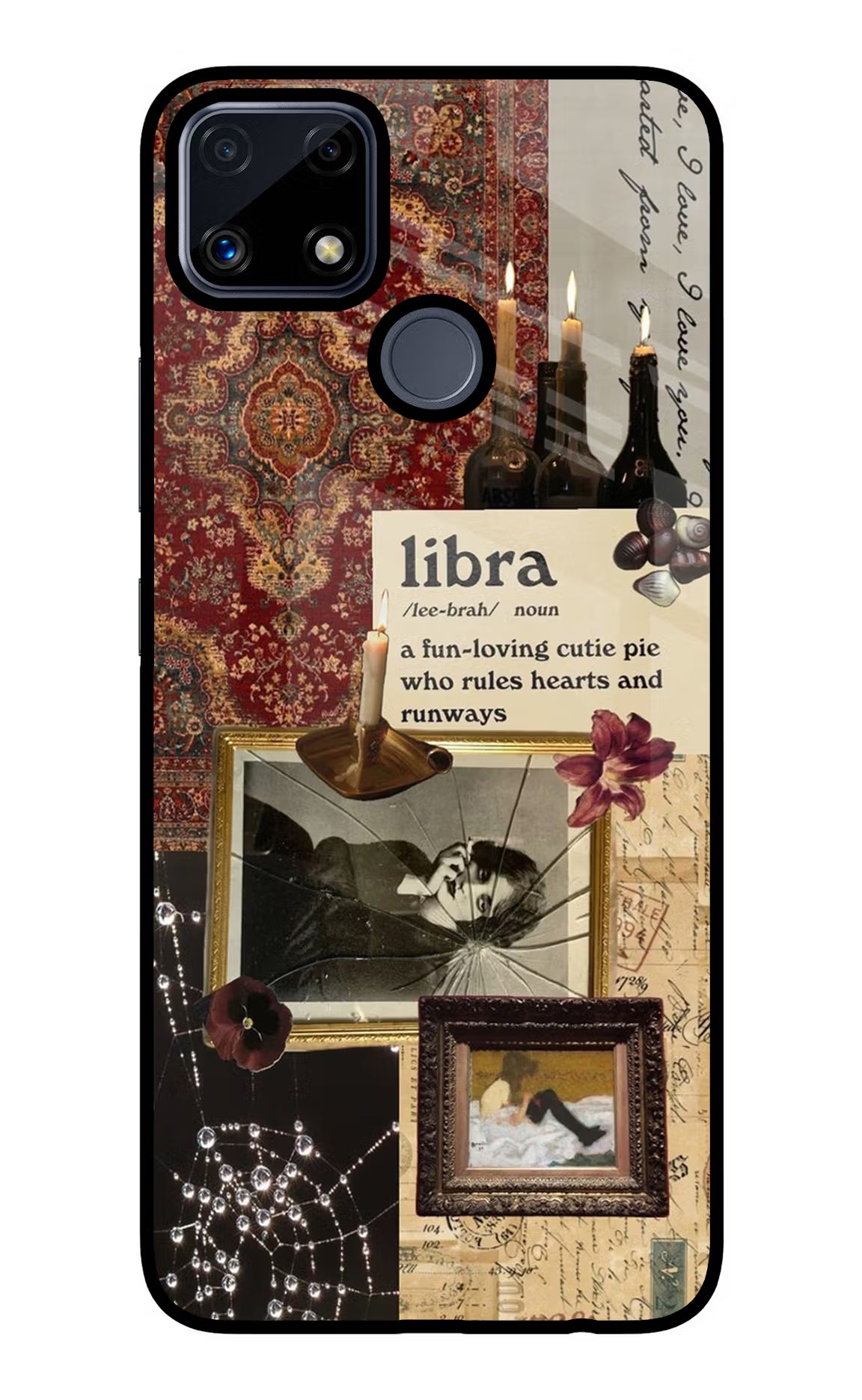 Libra Zodiac Realme C25/C25s Glass Case - Libra Zodiac Realme C25/C25s Glass Case Libra Zodiac Realme C25/C25s Glass Case
