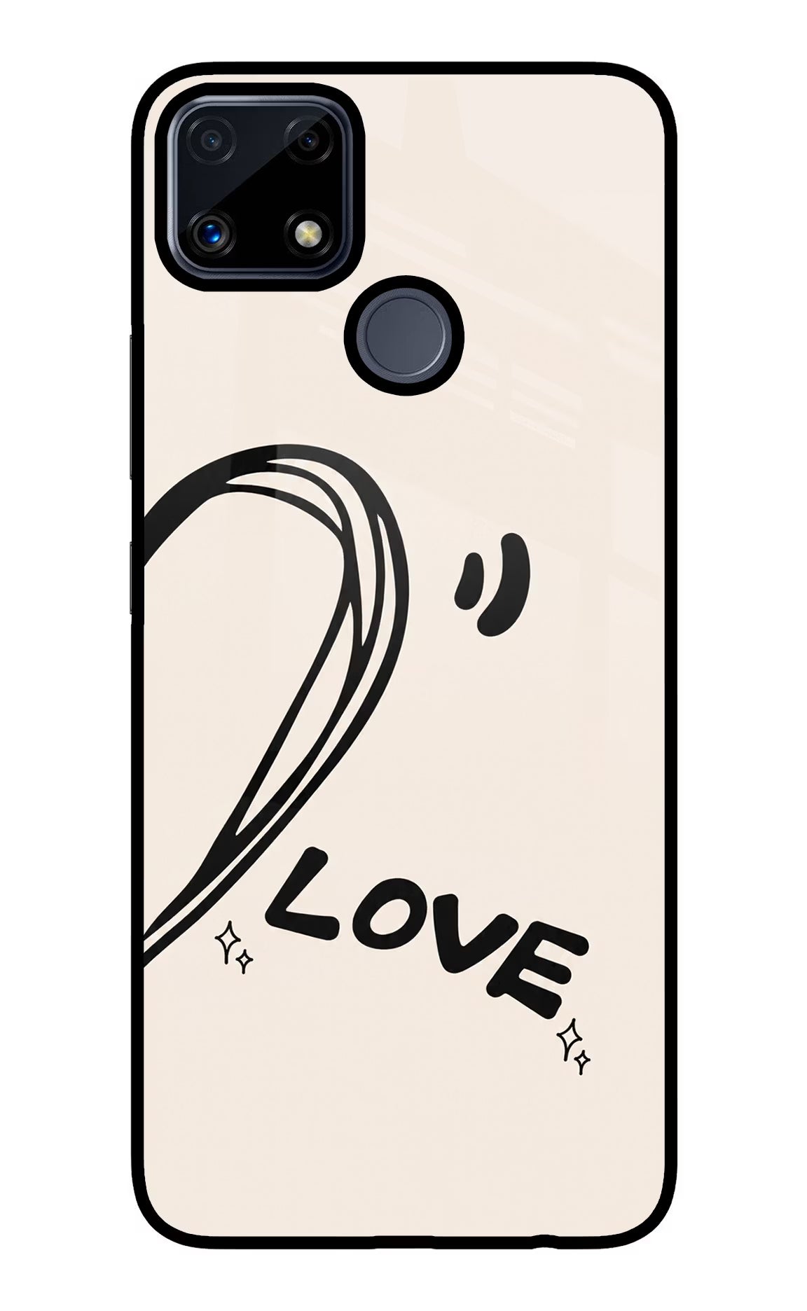 Soul Line Realme C25/C25s Glass Case - Soul Line Realme C25/C25s Glass Case Soul Line Realme C25/C25s Glass Case