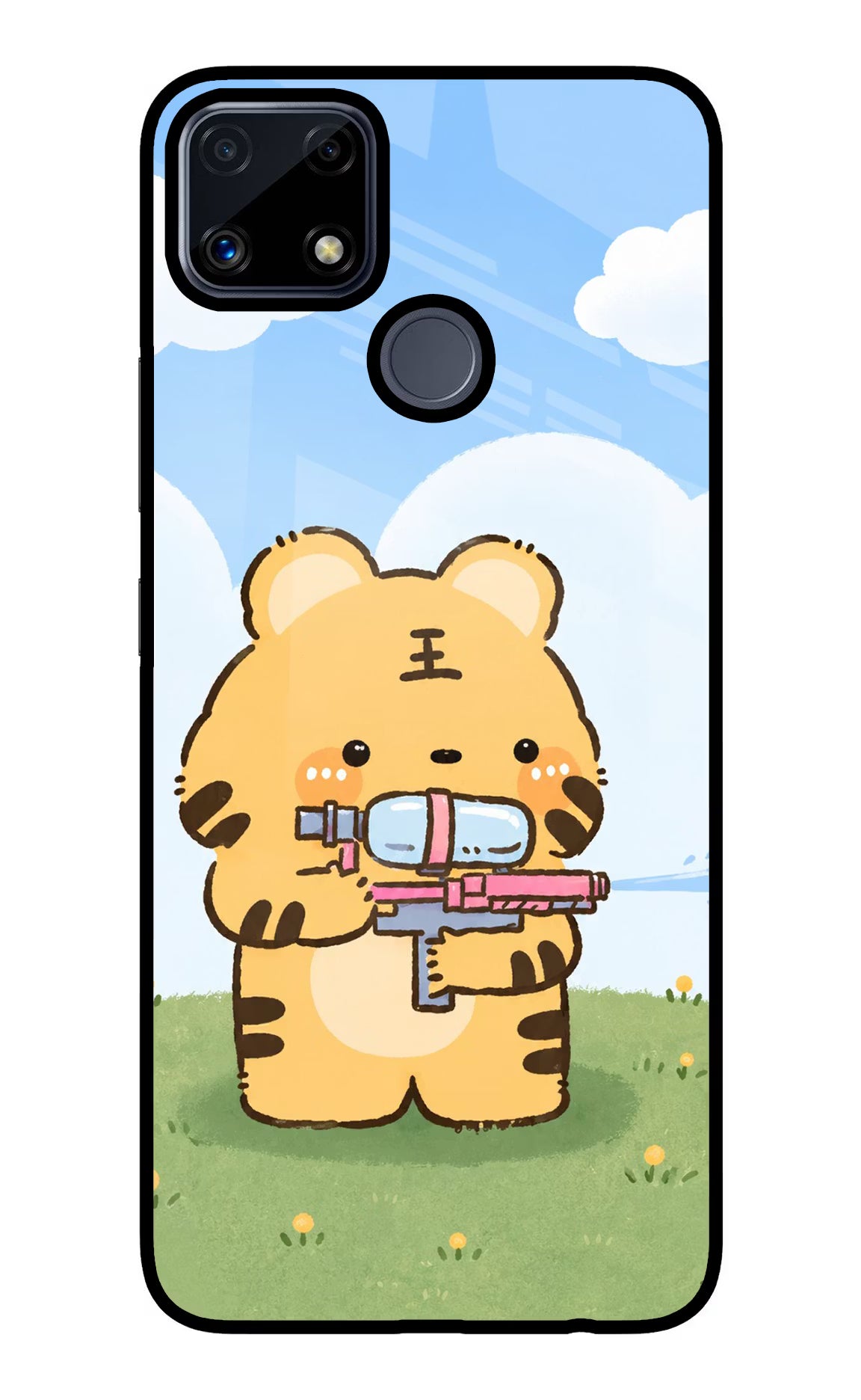 Tiger Treat Realme C25/C25s Glass Case - Tiger Treat Realme C25/C25s Glass Case Tiger Treat Realme C25/C25s Glass Case