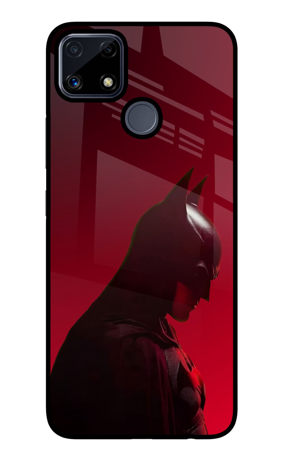 Dark Knight Realme C25/C25s Glass Case - Dark Knight Realme C25/C25s Glass Case Dark Knight Realme C25/C25s Glass Case