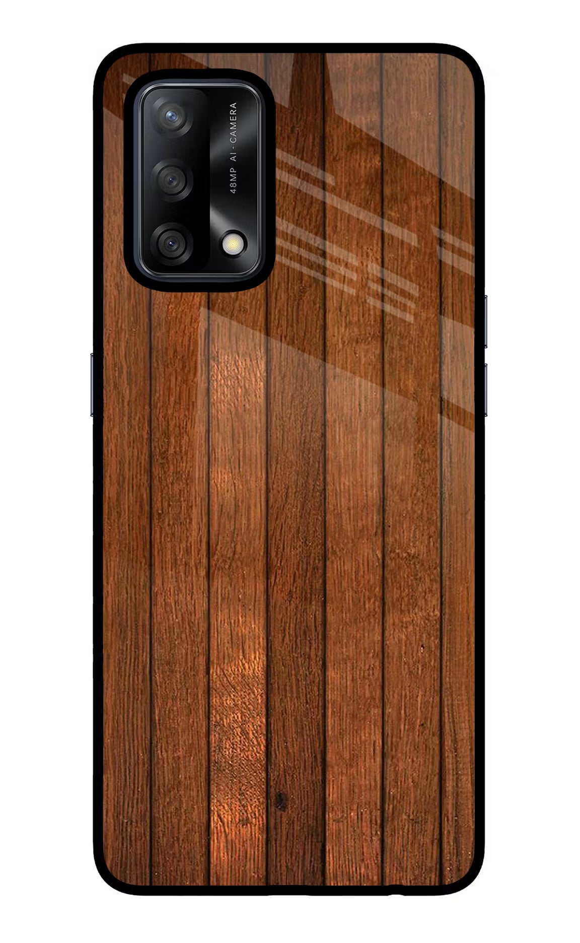 Wooden Artwork Bands Oppo F19/F19s Glass Case - Wooden Artwork Bands Oppo F19/F19s Glass Case Wooden Artwork Bands Oppo F19/F19s Glass Case